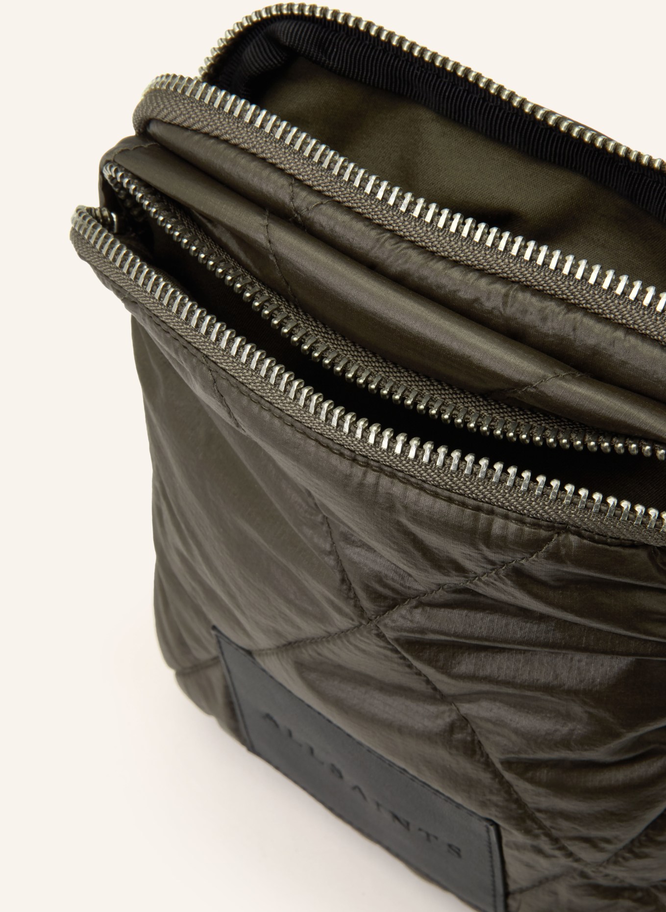 ALLSAINTS HAVEN shoulder bag: KHAKI