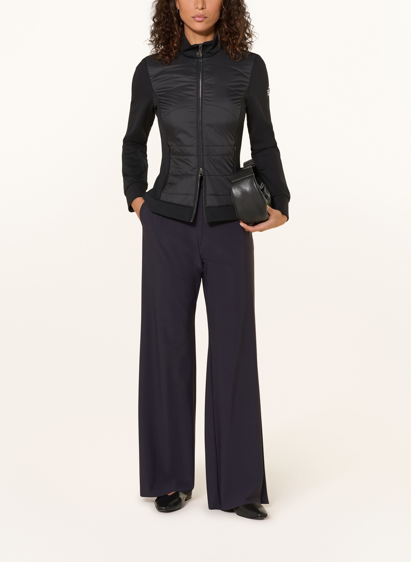 SPORTALM Marlenehose aus Jersey: DUNKELBLAU