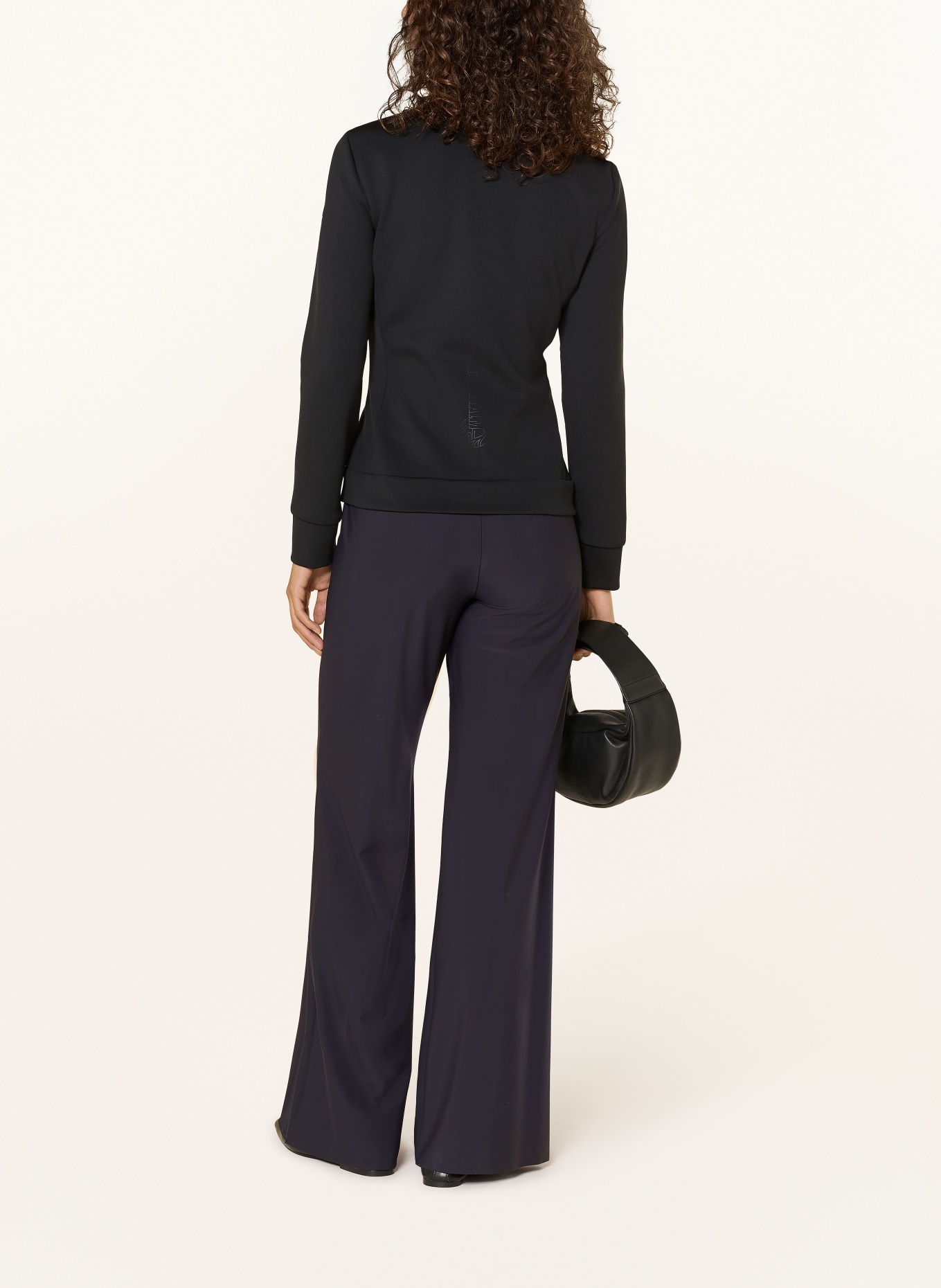 SPORTALM Marlenehose aus Jersey: DUNKELBLAU