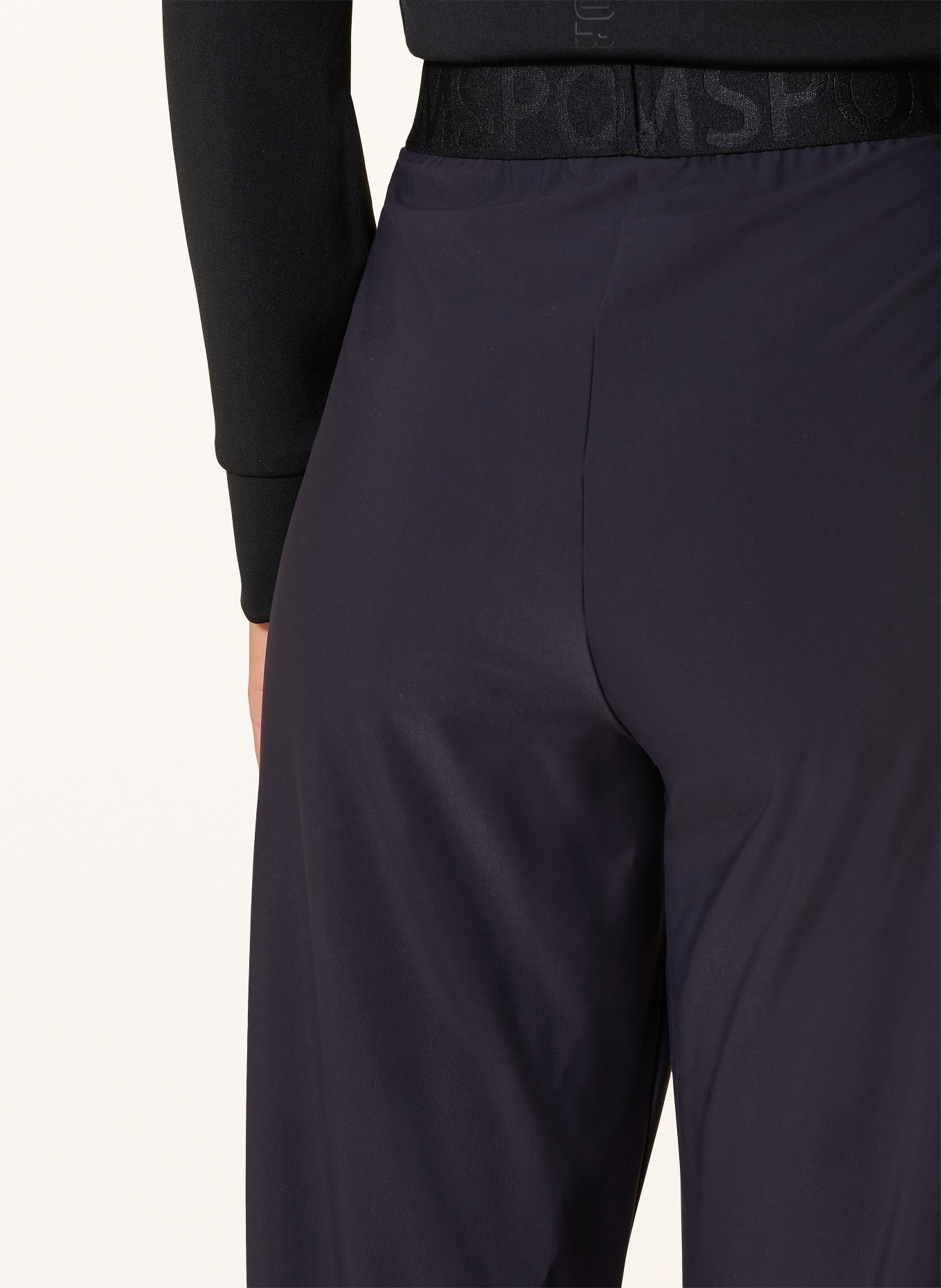 SPORTALM Marlenehose aus Jersey: DUNKELBLAU