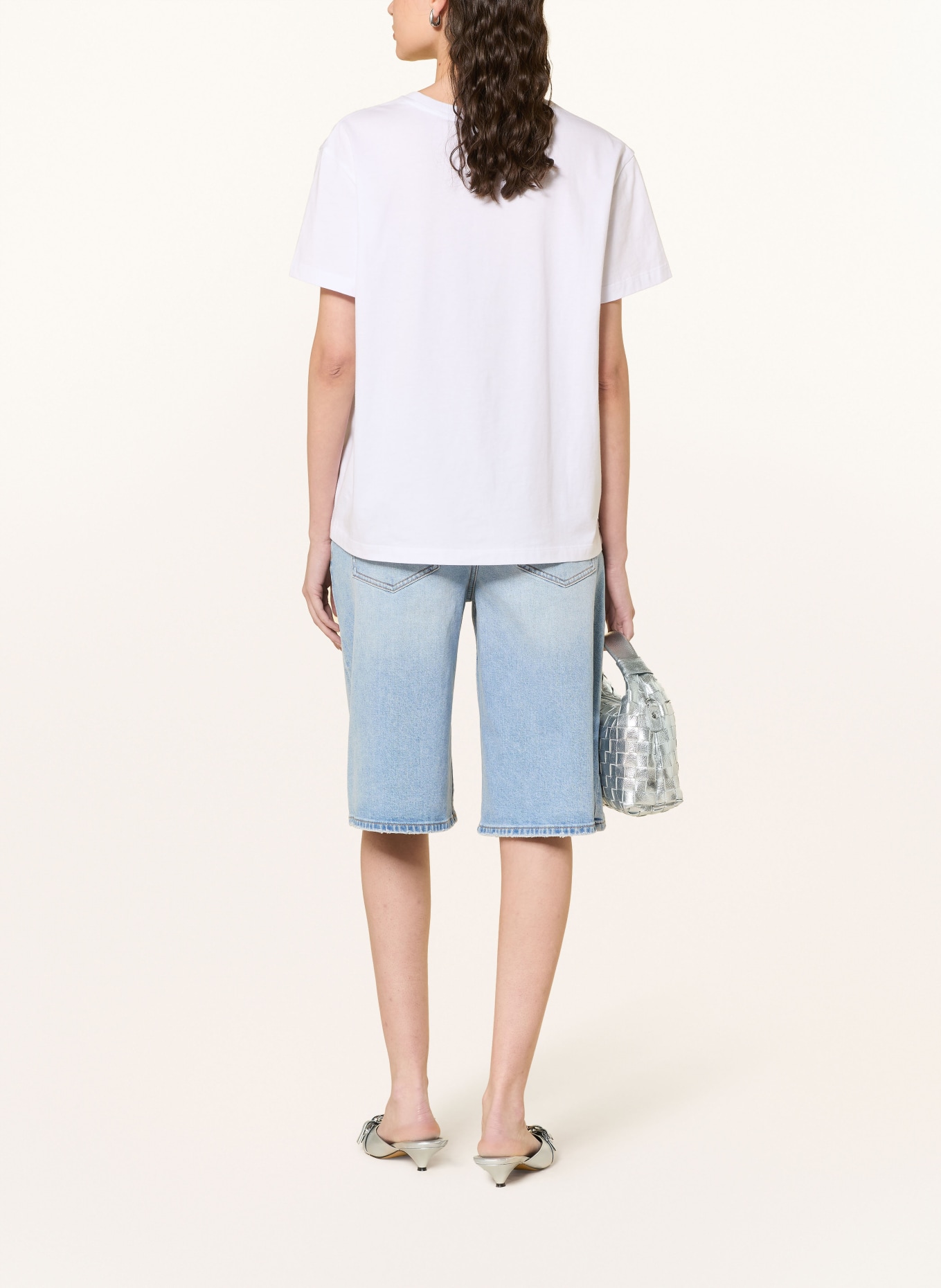 MOS MOSH Jeans Bermuda shorts MMMATHILDE URBAN: 406 LIGHT BLUE