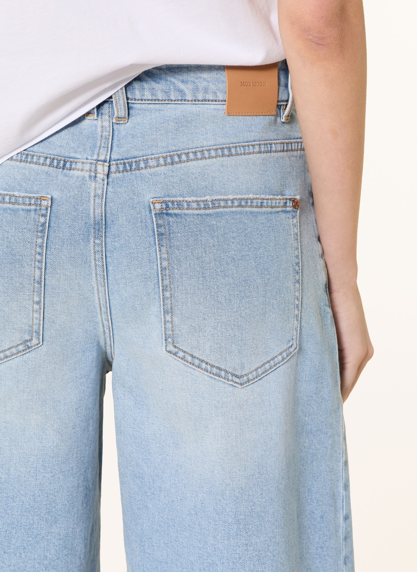 MOS MOSH Jeans Bermuda shorts MMMATHILDE URBAN: 406 LIGHT BLUE