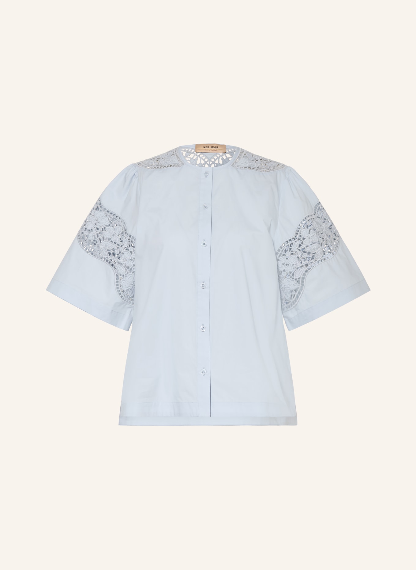 MOS MOSH Bluse MMROOMA: HELLBLAU