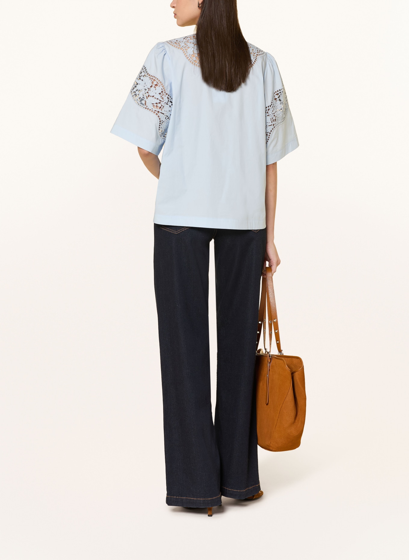 MOS MOSH Bluse MMROOMA: HELLBLAU