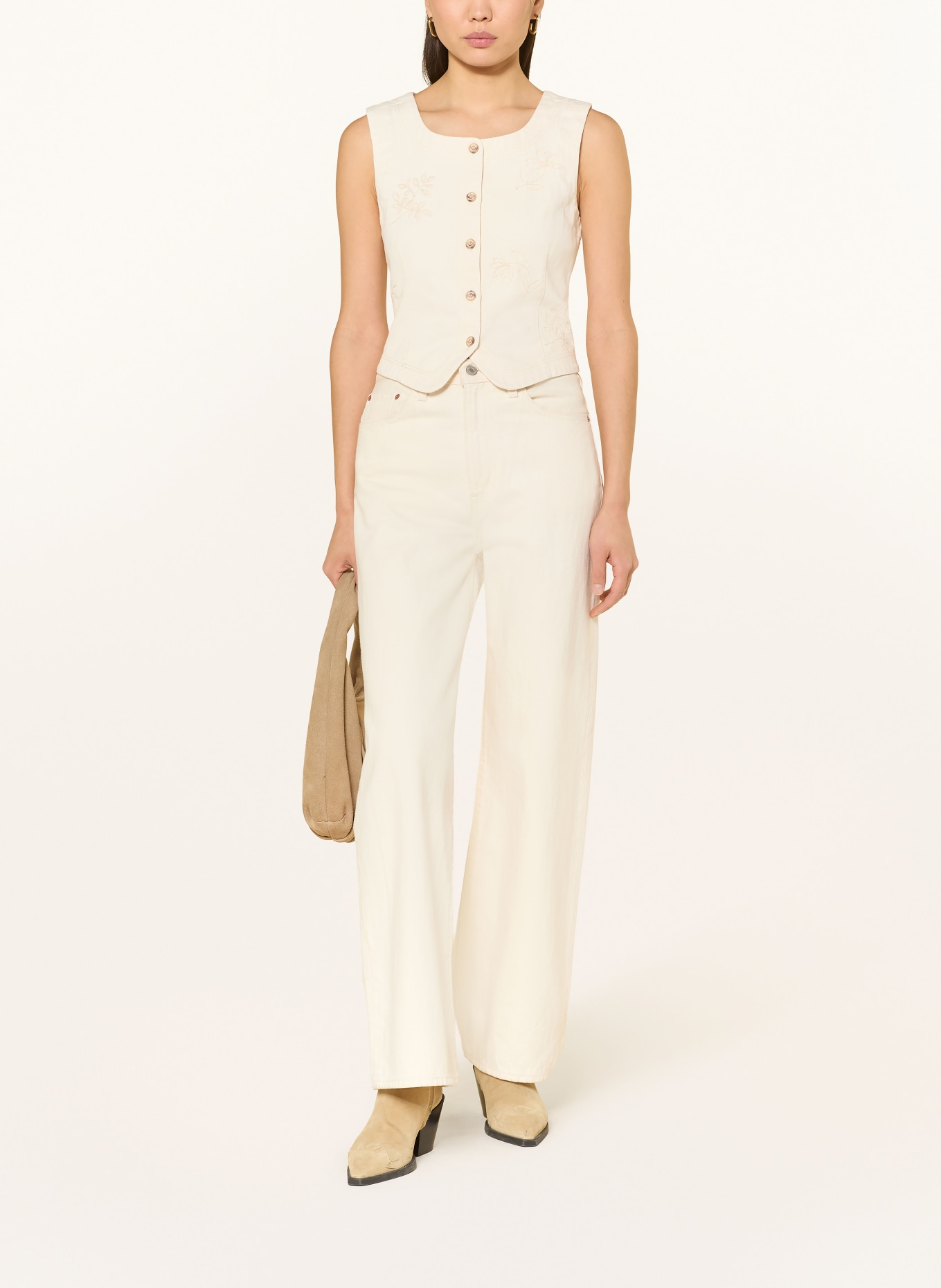 MOS MOSH Blazerweste MMDONIA: CREME