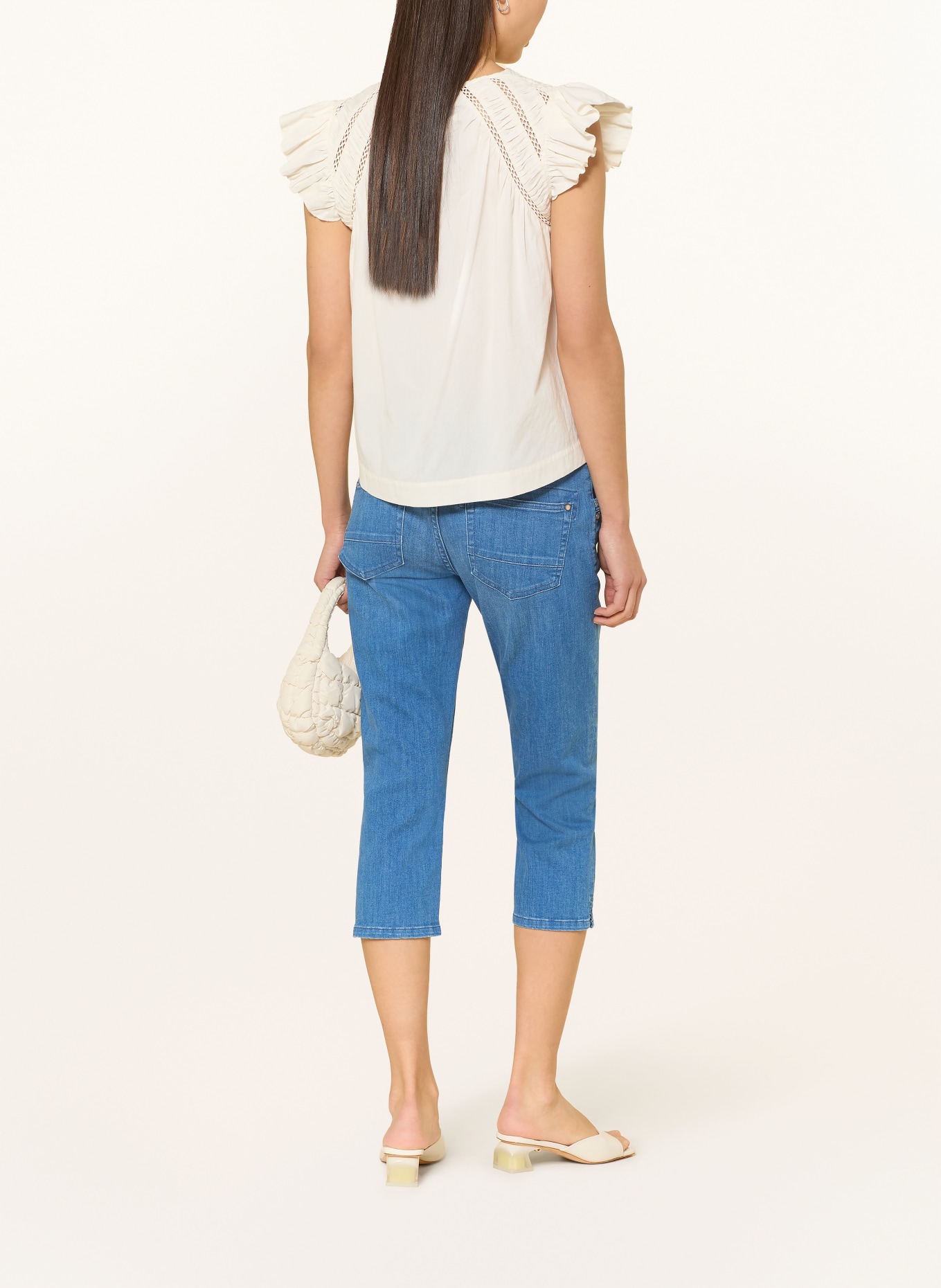 MOS MOSH 3/4-Jeans MMNAOMI: 493 Mid Blue