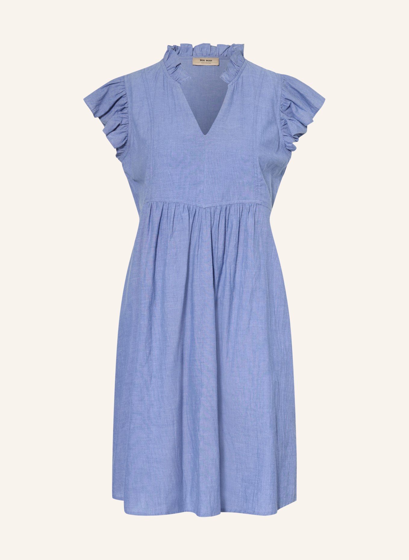 MOS MOSH Kleid MMWALDY mit Rüschen: HELLBLAU