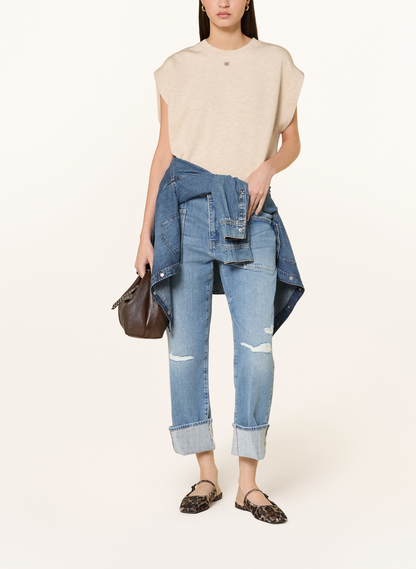 MOS MOSH Rovné džíny MMRACHEL: 401 BLUE