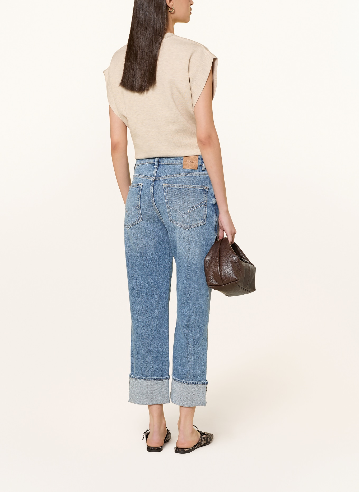 MOS MOSH Rovné džíny MMRACHEL: 401 BLUE