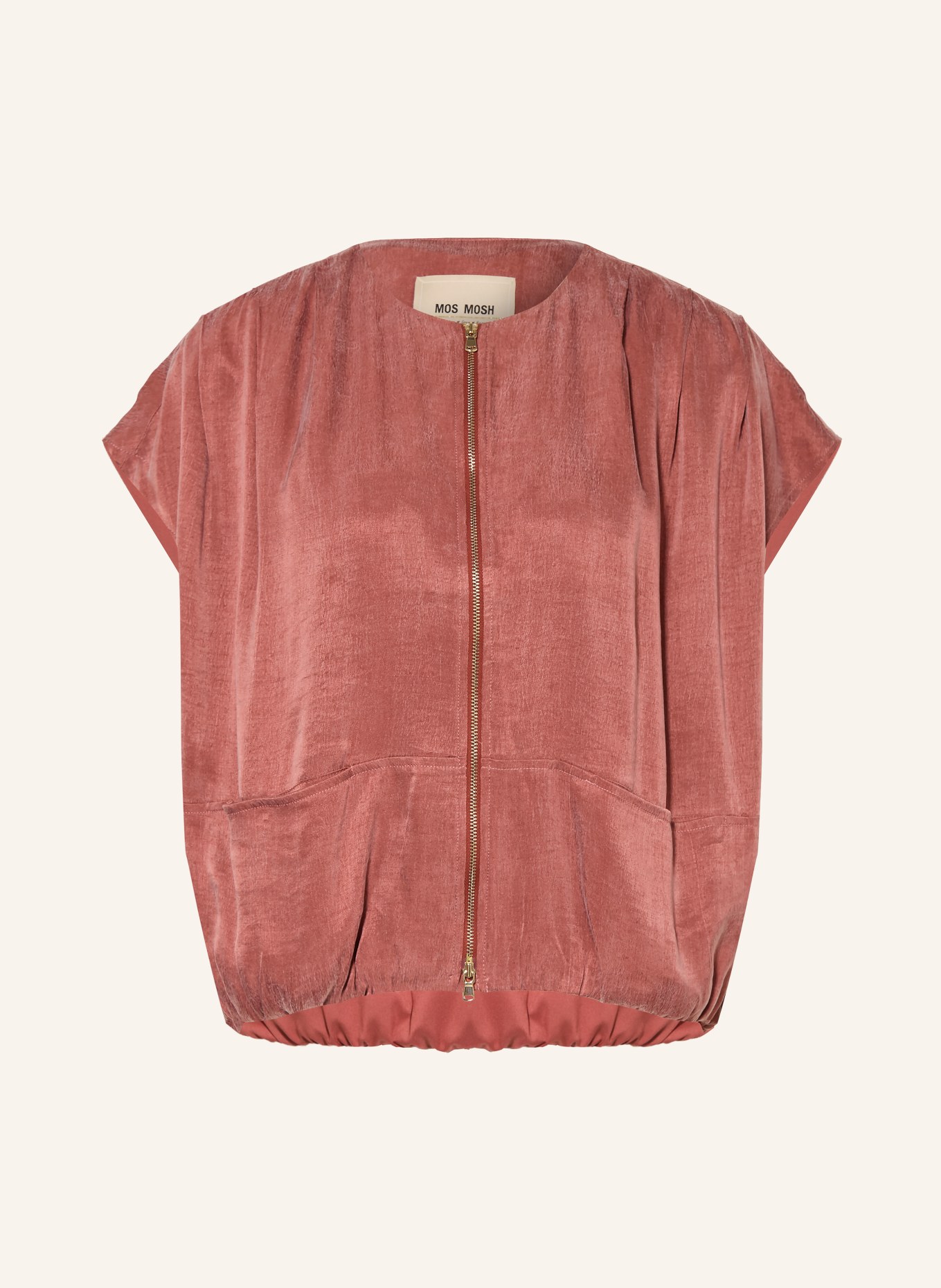 MOS MOSH MMKELI vest: DUSKY PINK