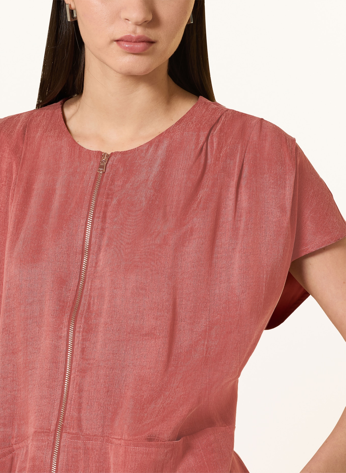 MOS MOSH MMKELI vest: DUSKY PINK