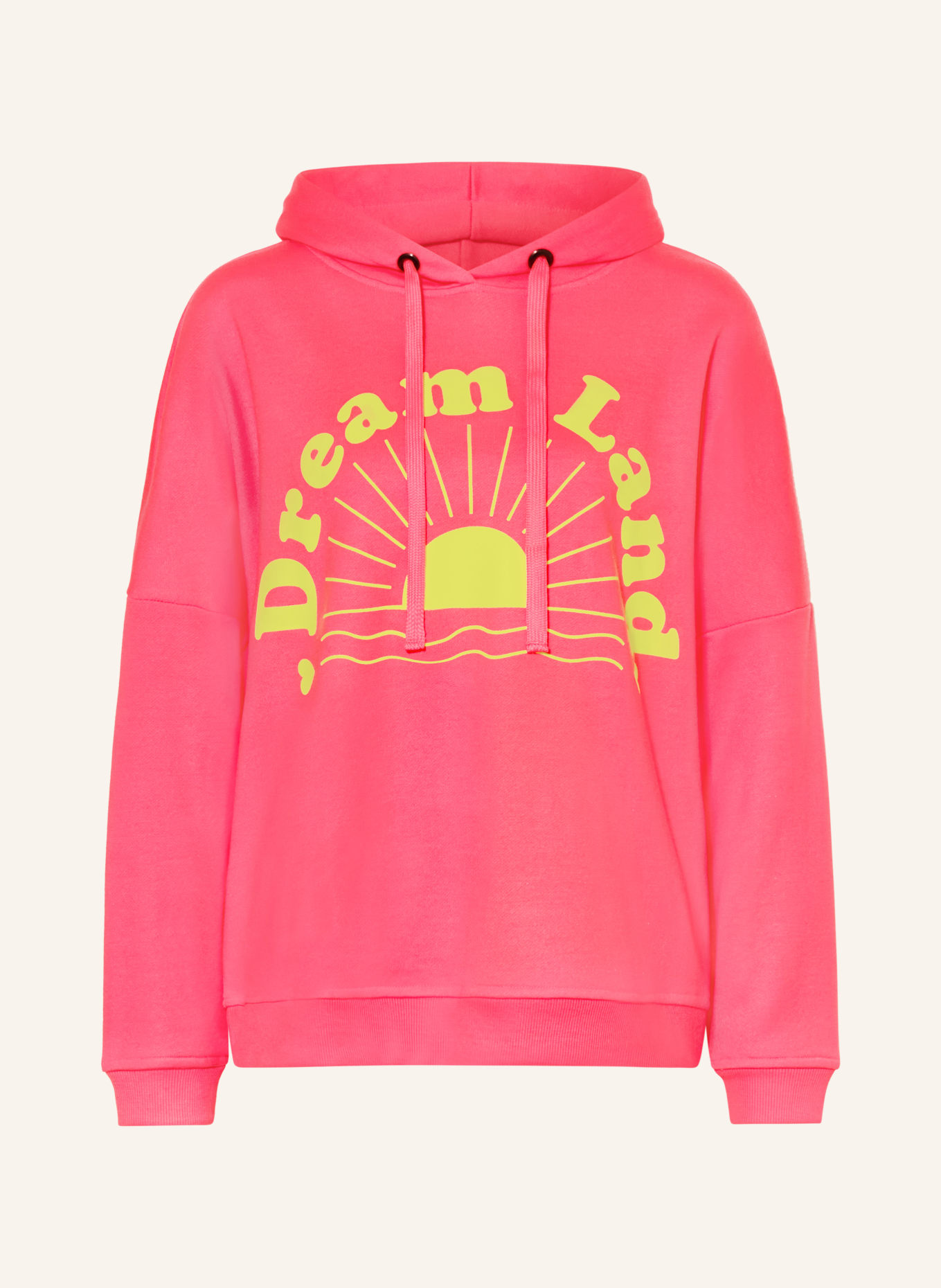 miss goodlife Hoodie: NEONPINK / NEONGELB