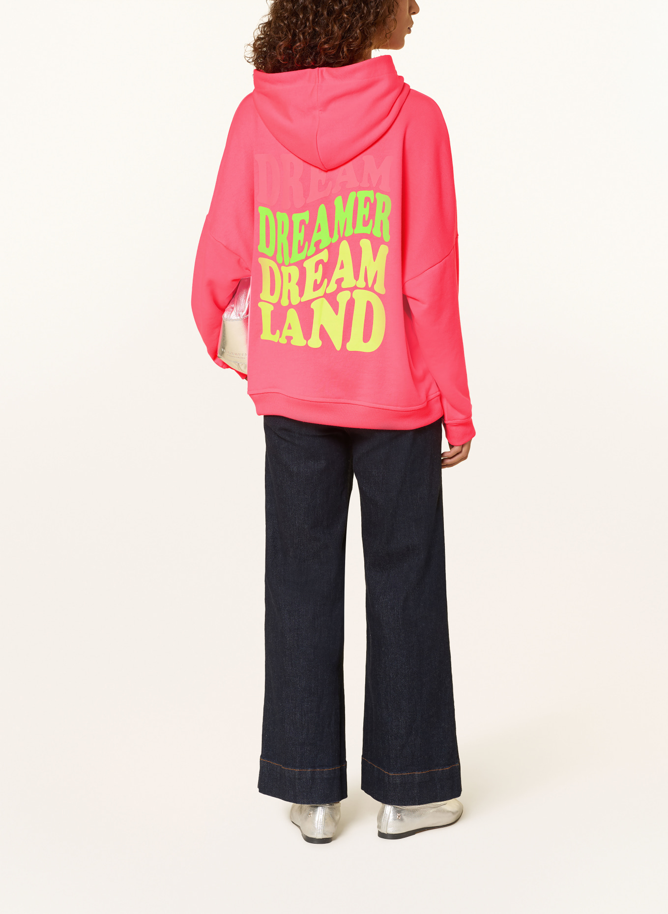 miss goodlife Hoodie: NEONPINK / NEONGELB
