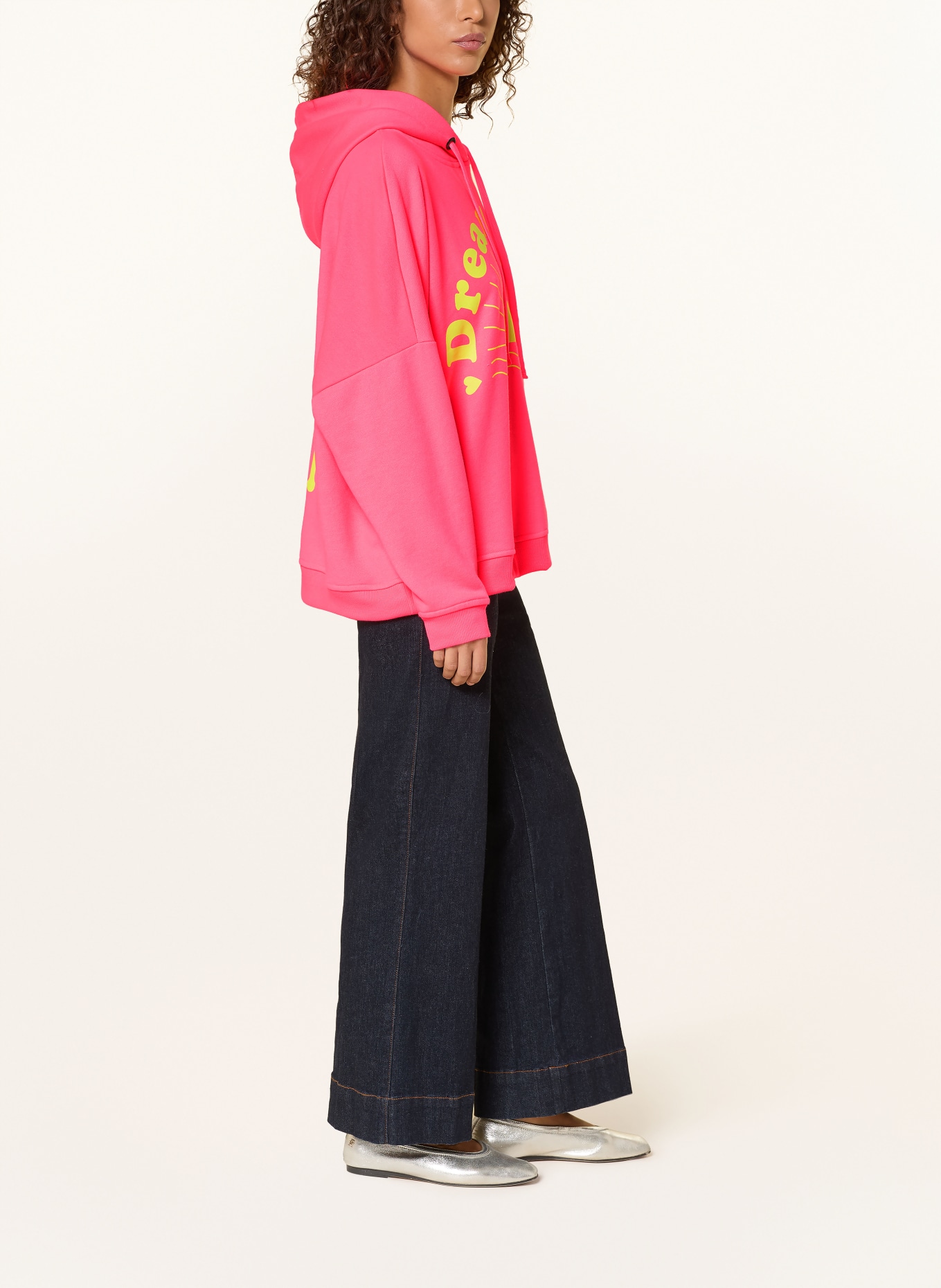 miss goodlife Hoodie: NEONPINK / NEONGELB
