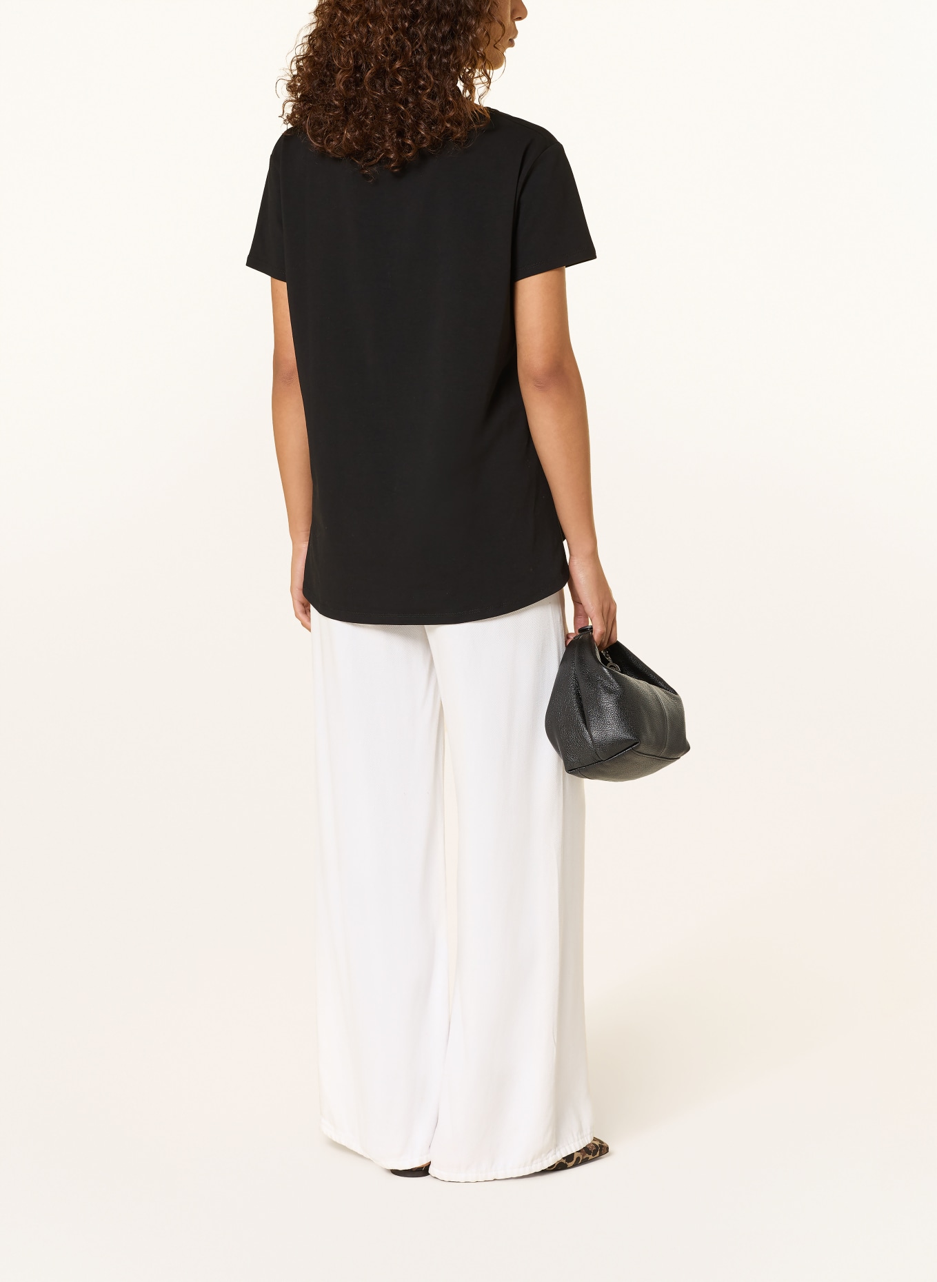 miss goodlife T-Shirt mit Pailletten: SCHWARZ