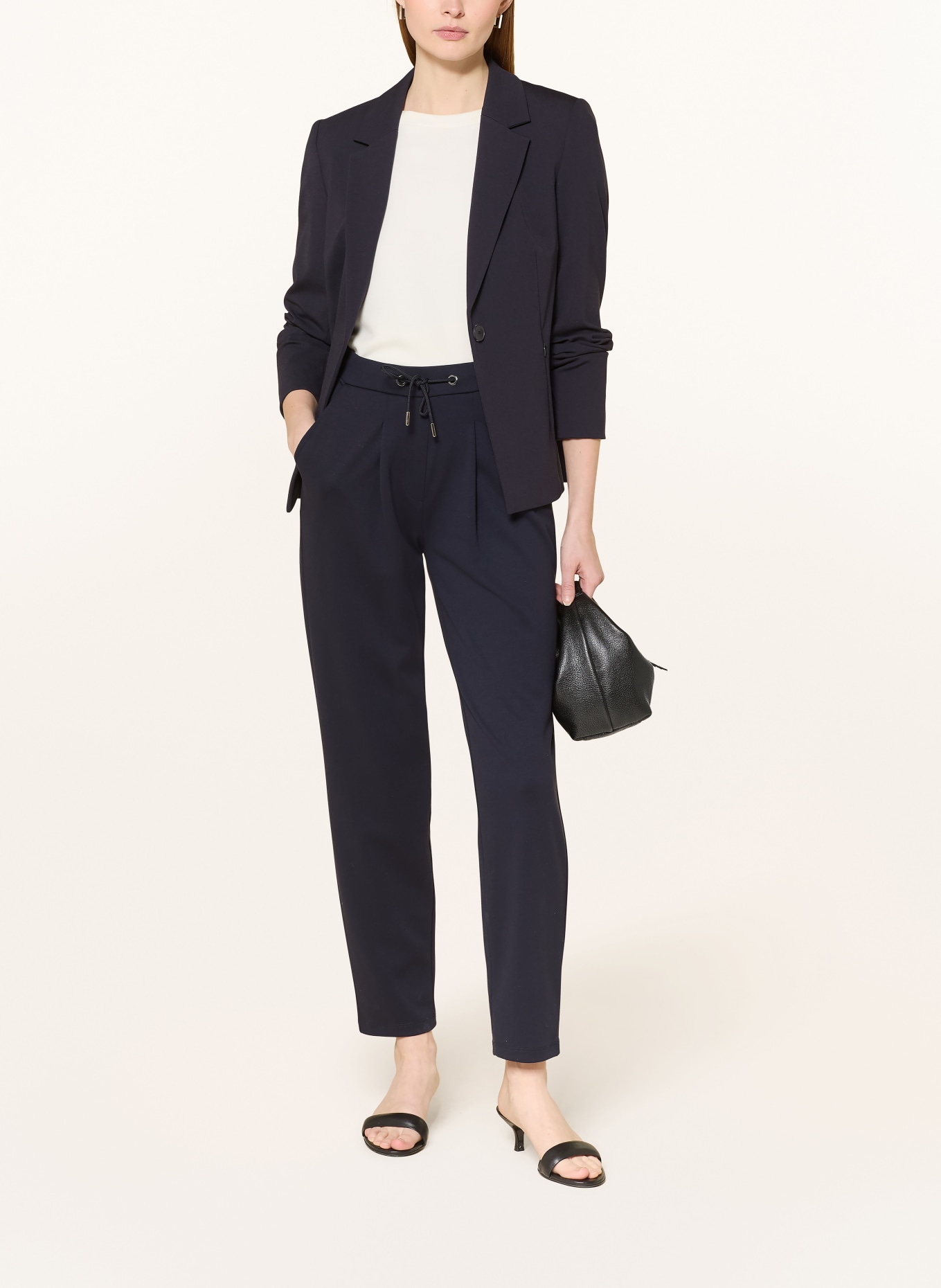 monari Jerseyhose im Jogging-Stil: DUNKELBLAU