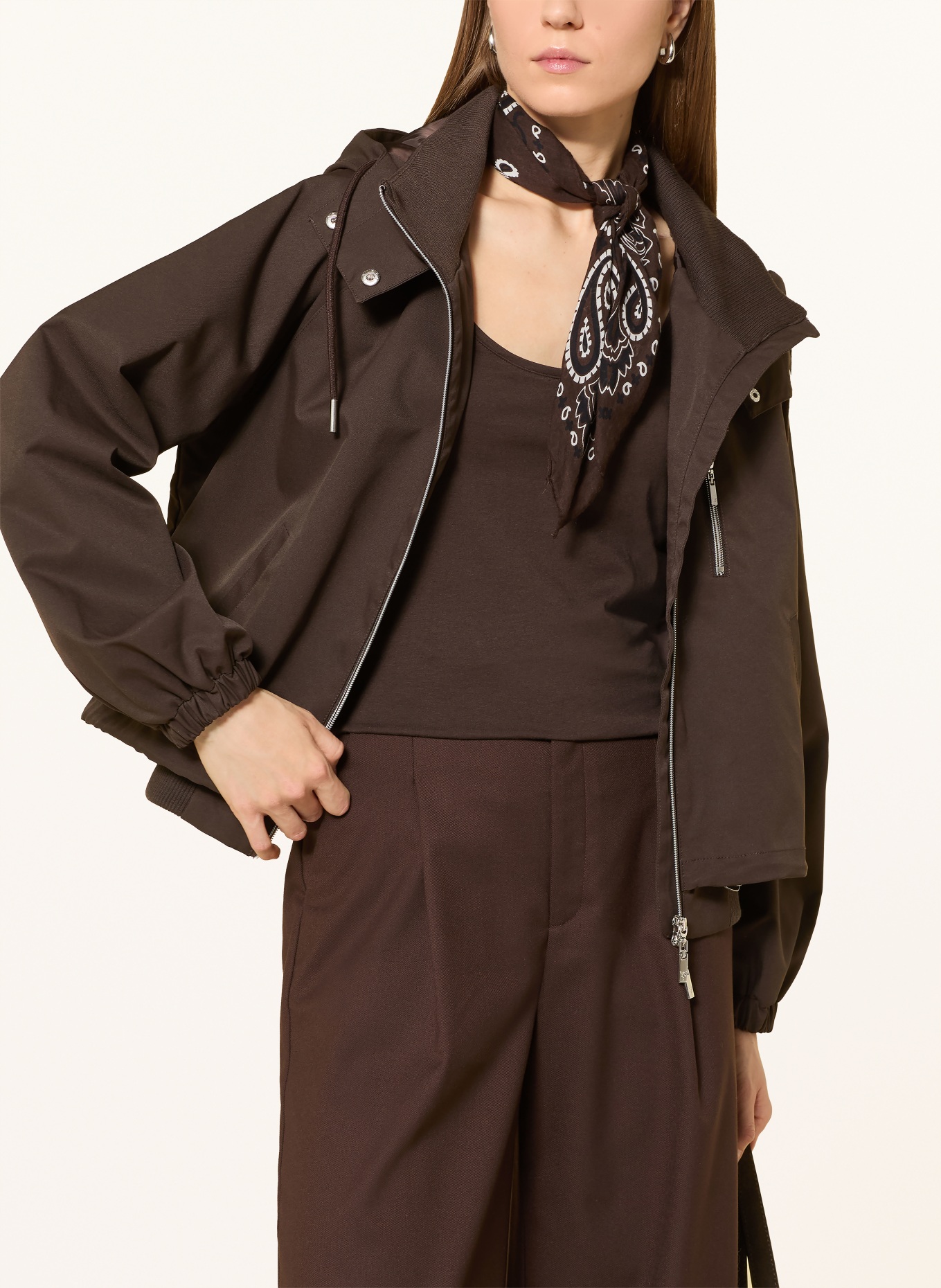 monari Top: DUNKELBRAUN