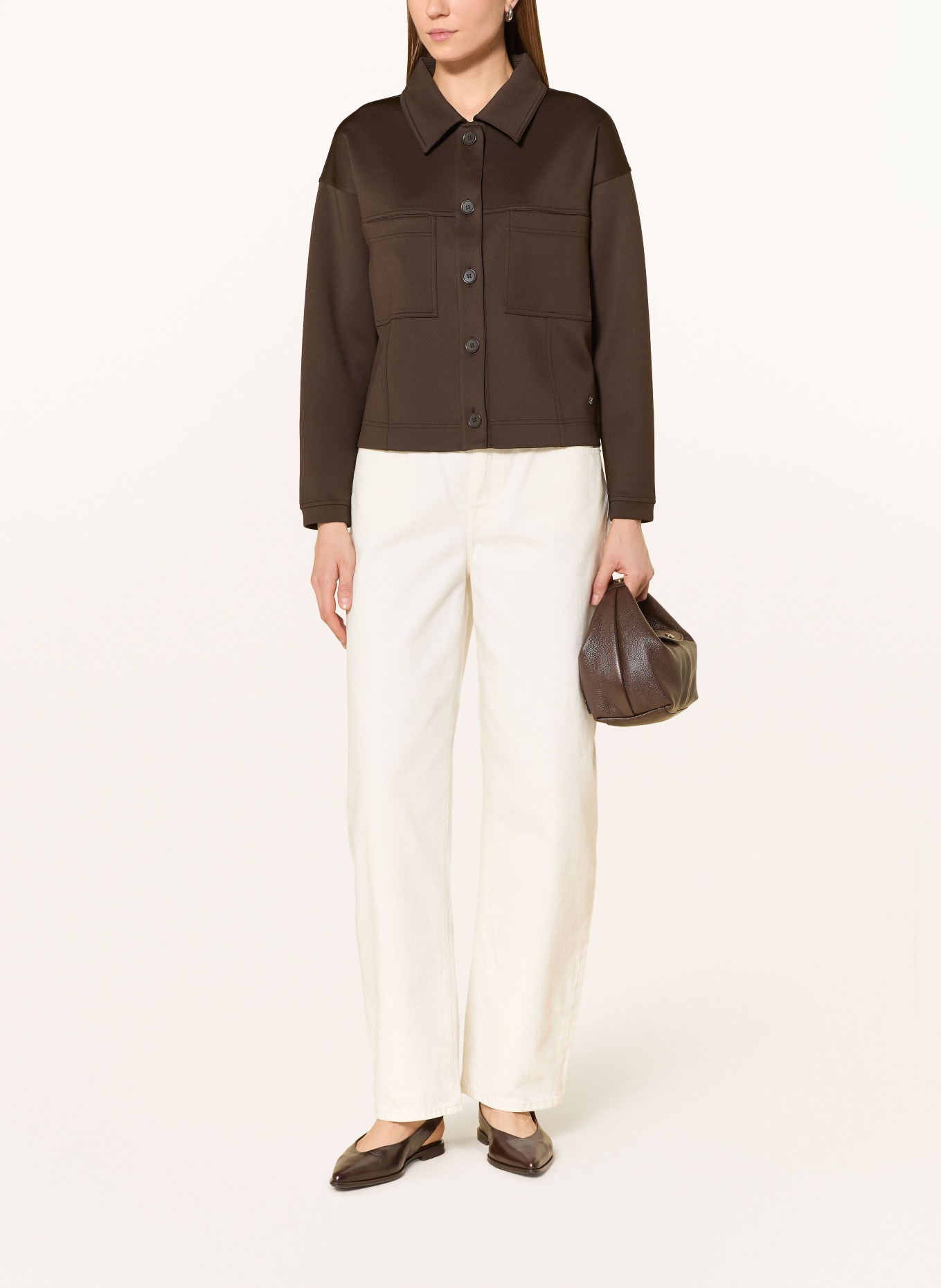 monari Overshirt: DUNKELBRAUN