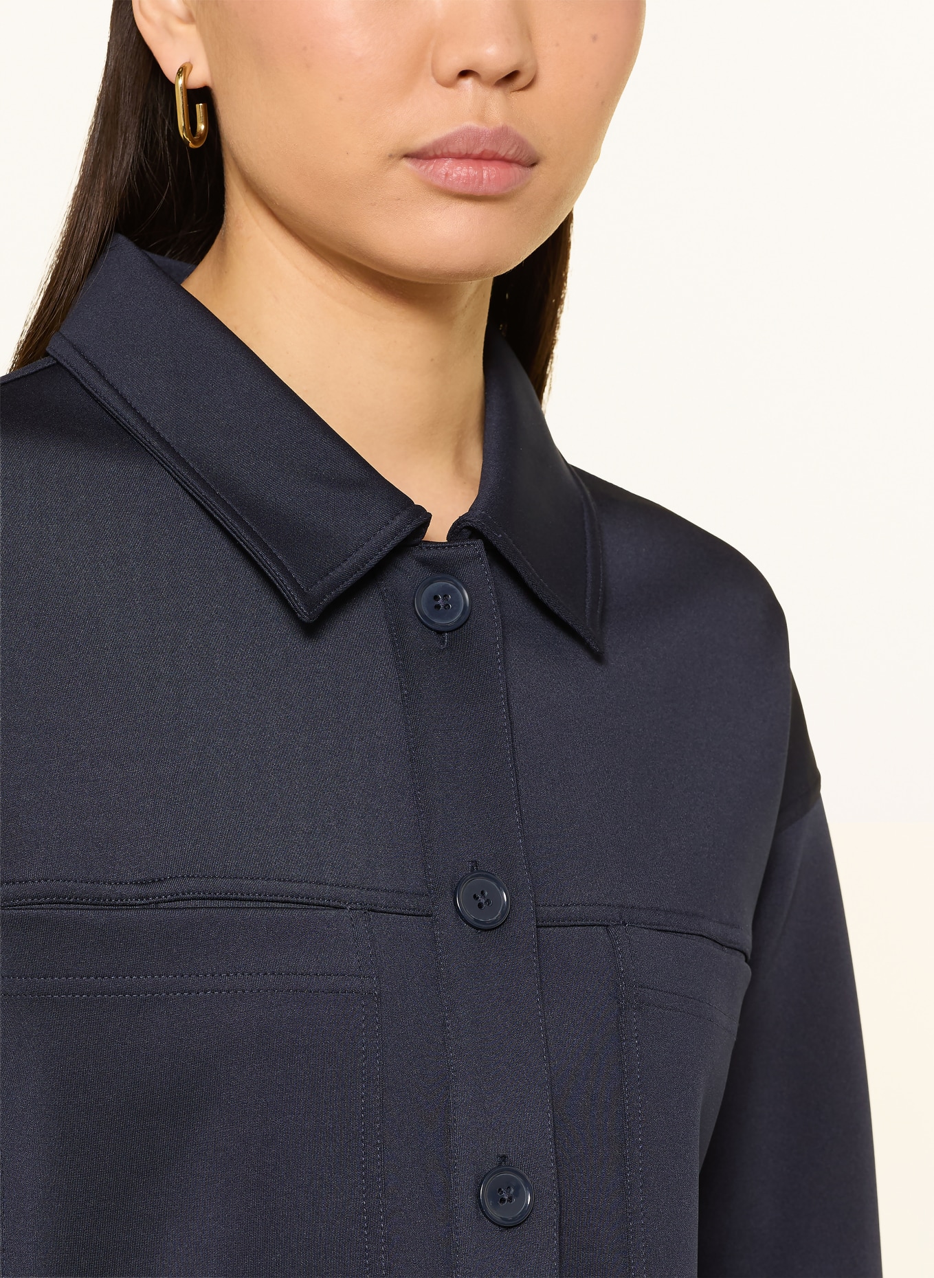 monari Overshirt: DUNKELBLAU