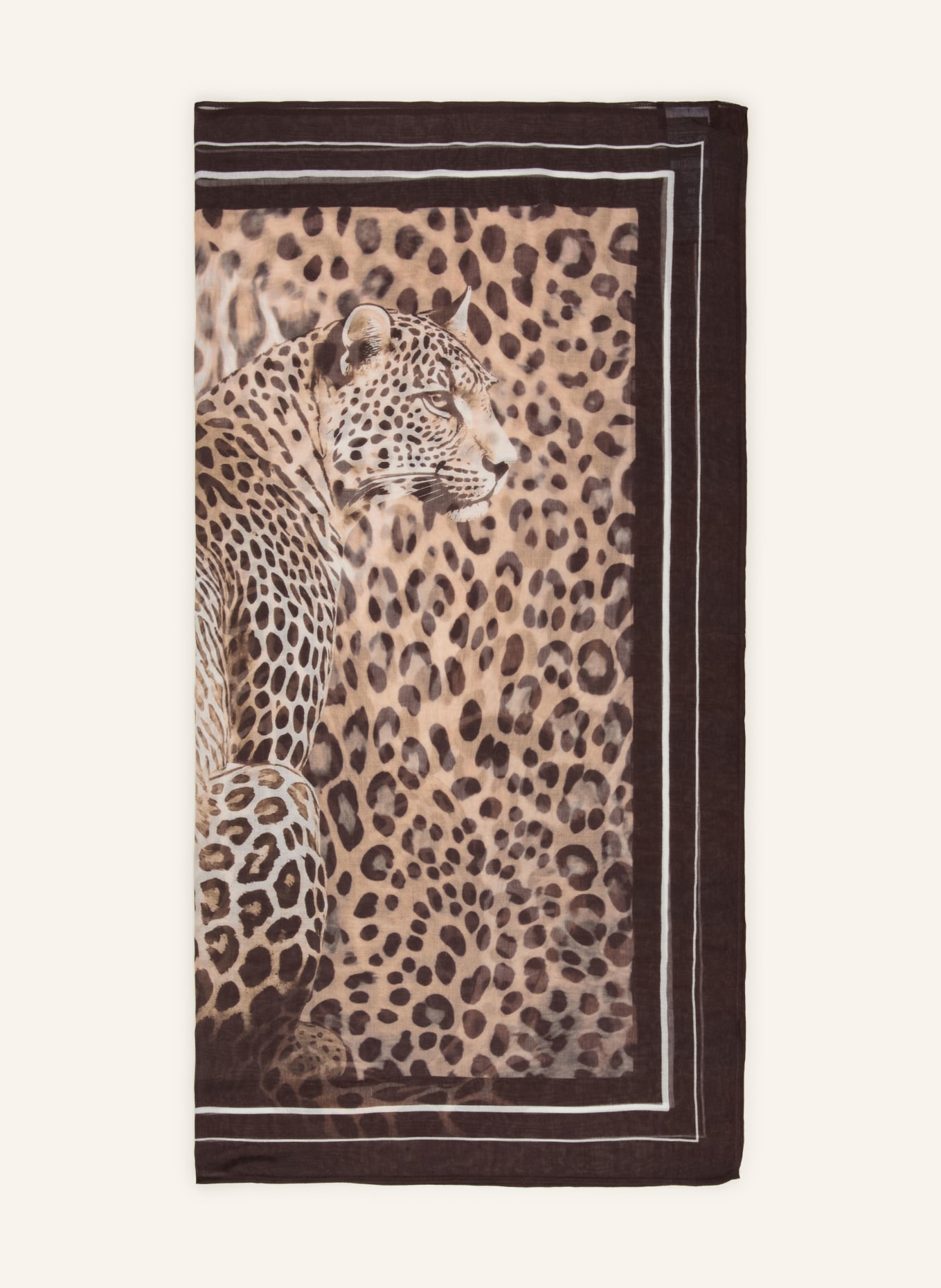 monari Tuch: CAMEL / DUNKELBRAUN / WEISS