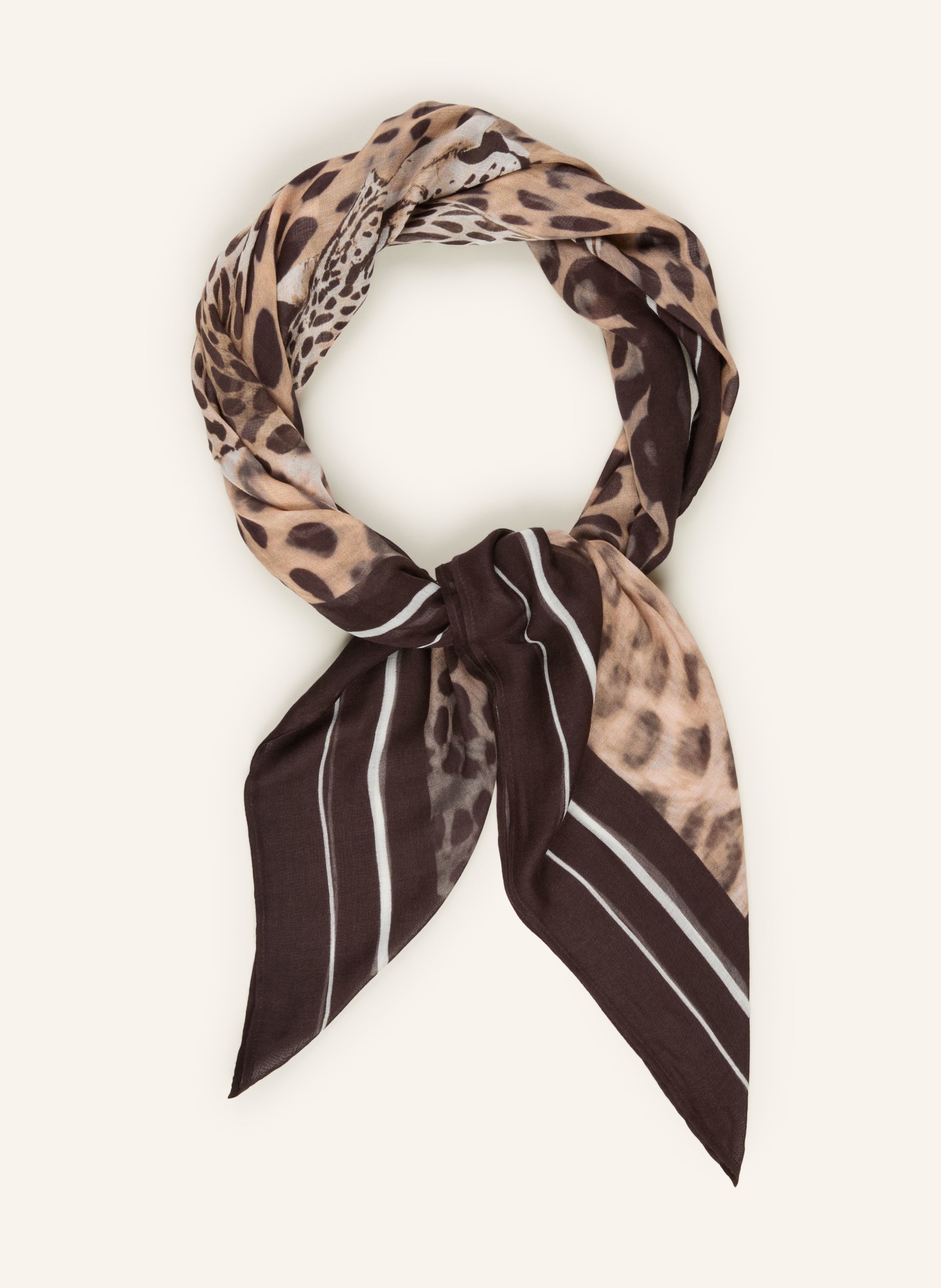 monari Tuch: CAMEL / DUNKELBRAUN / WEISS