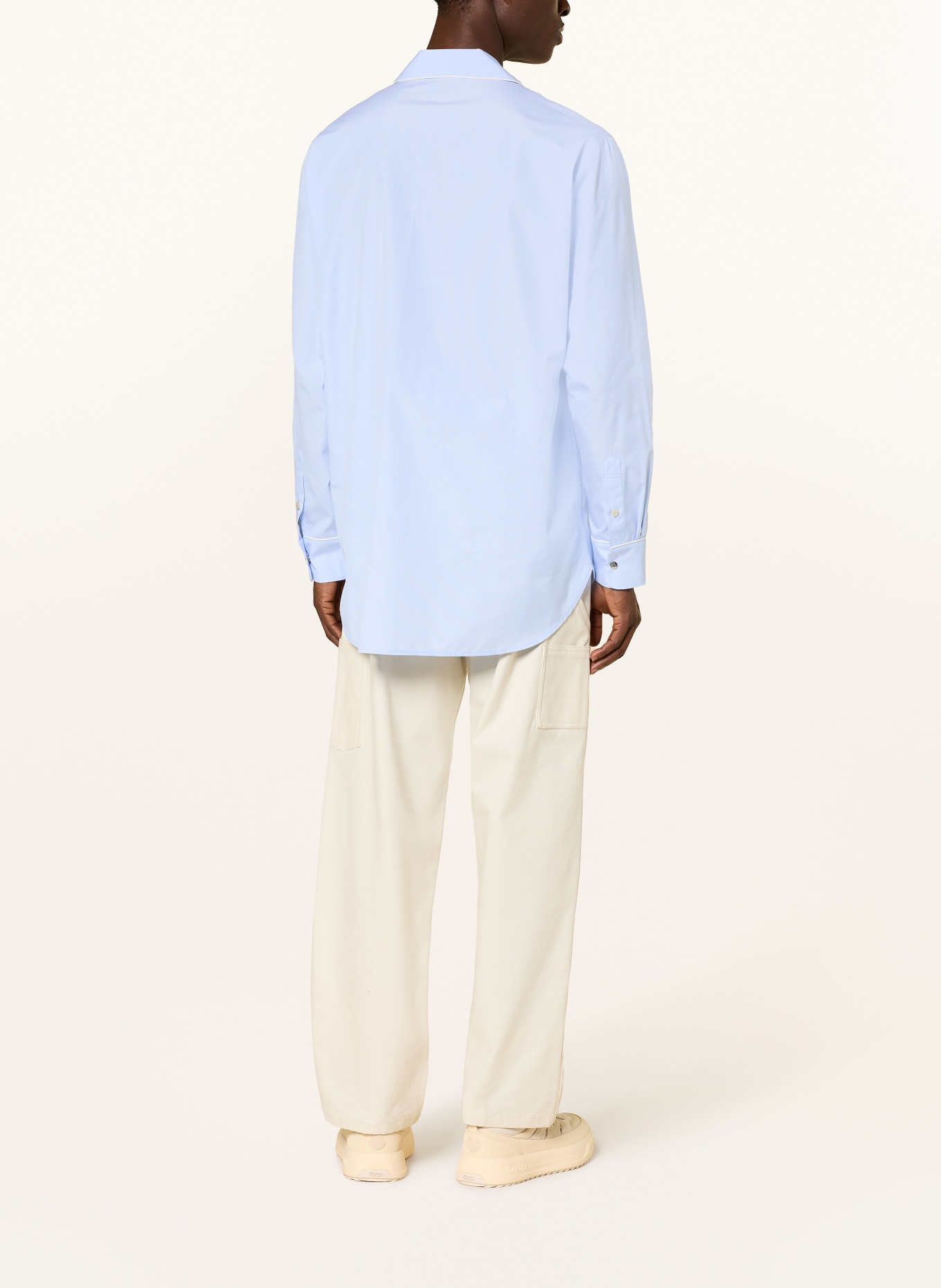 MONCLER Hemd Comfort Fit: HELLBLAU