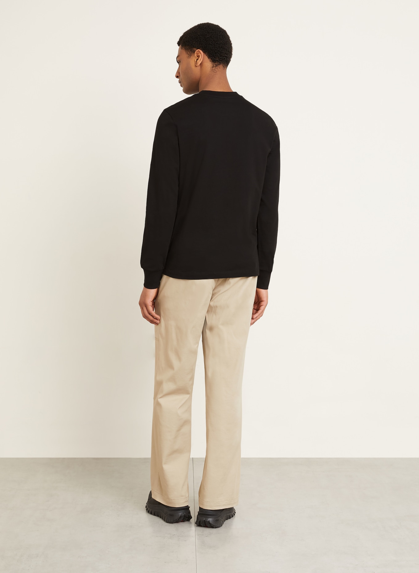 MONCLER Longsleeve: SCHWARZ