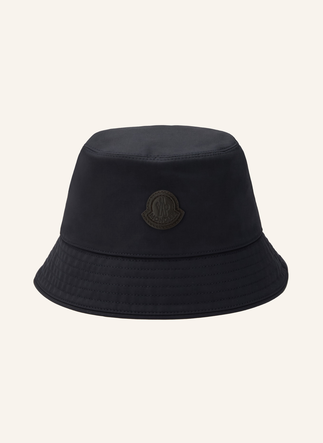 MONCLER Bucket Hat: SCHWARZ