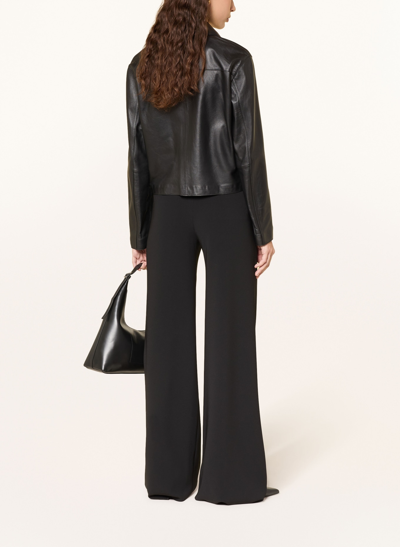 lilienfels Lederjacke: SCHWARZ