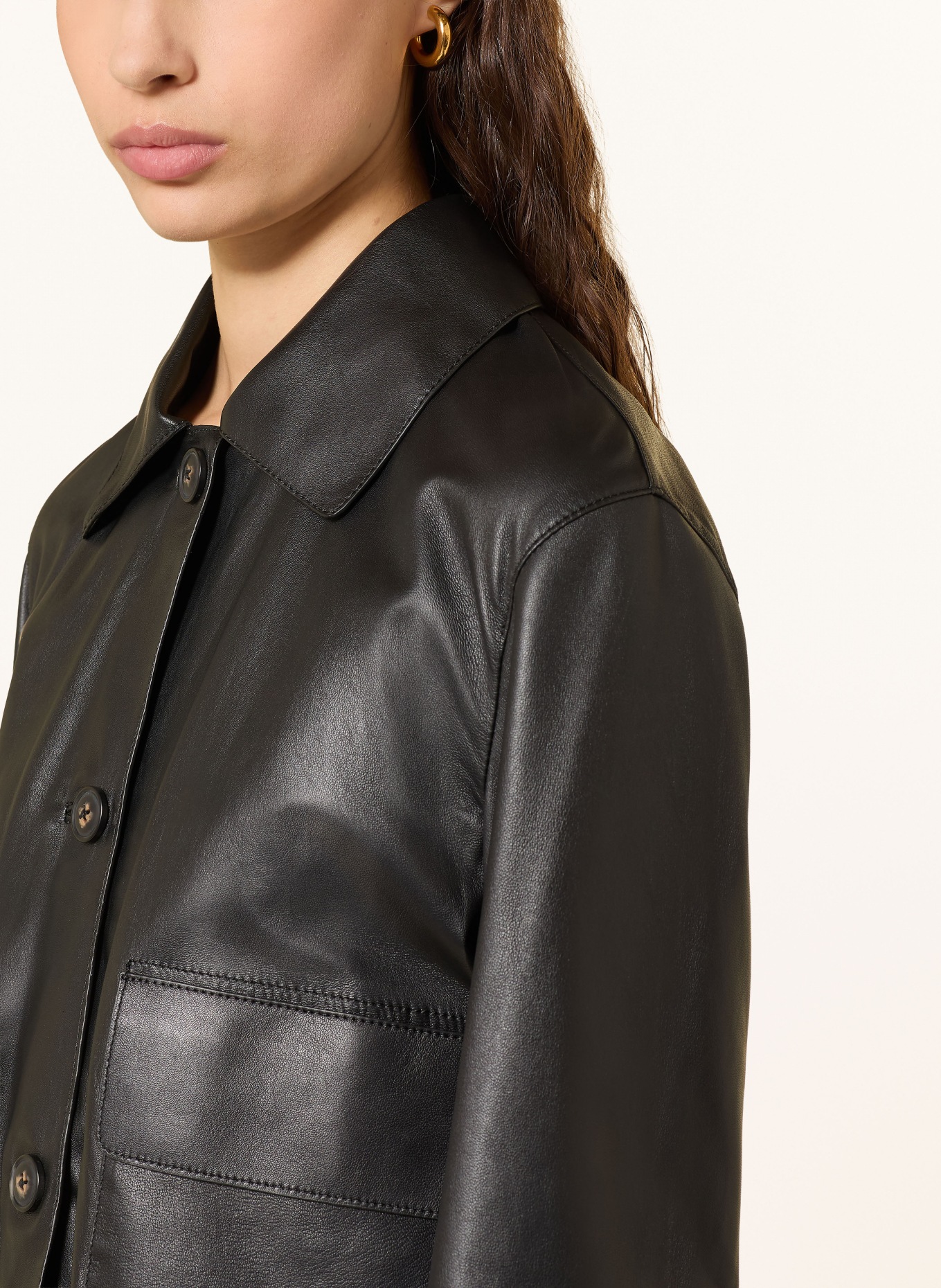 lilienfels Lederjacke: SCHWARZ