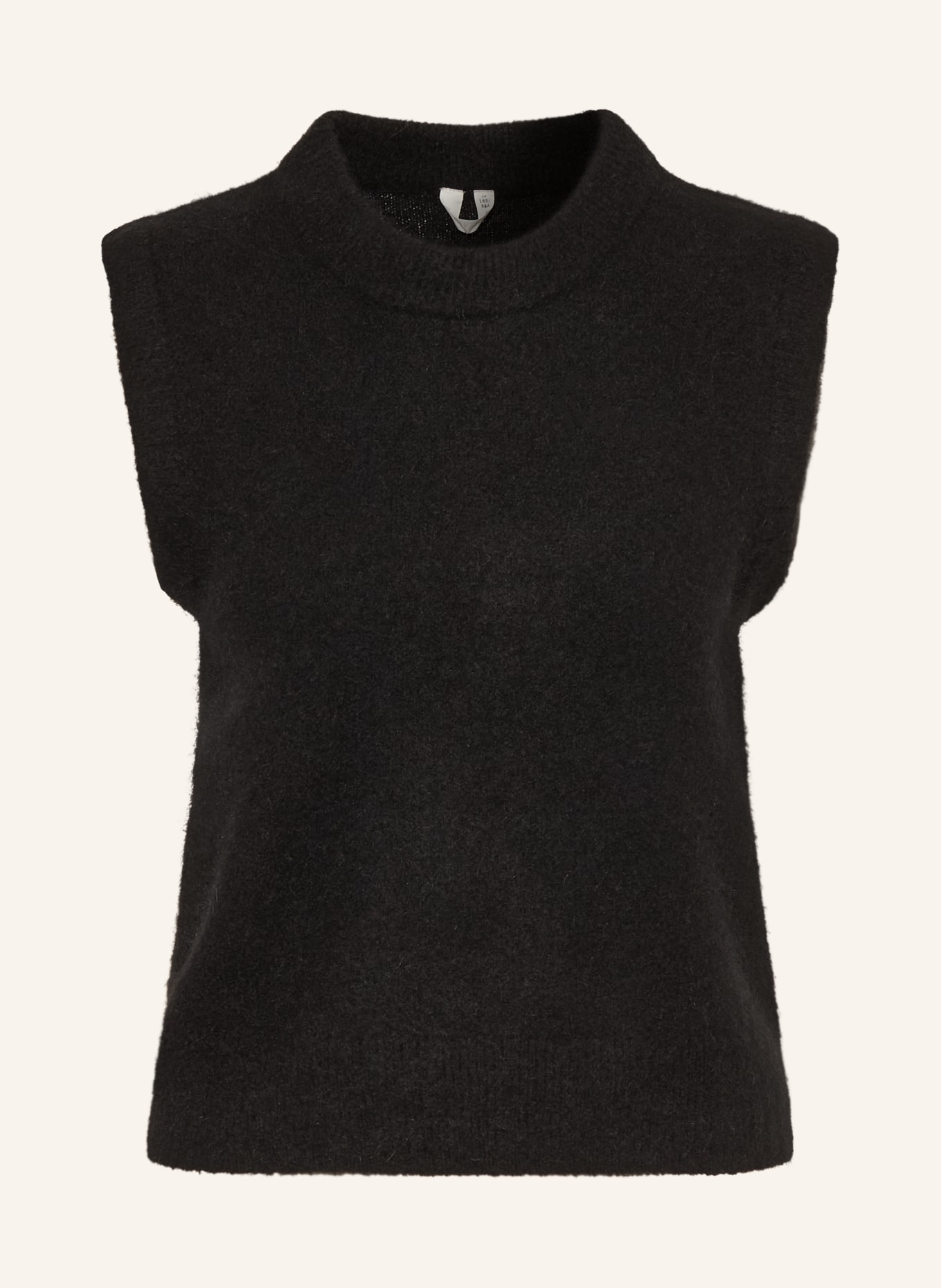 ARKET Pullunder mit Alpaka: SCHWARZ