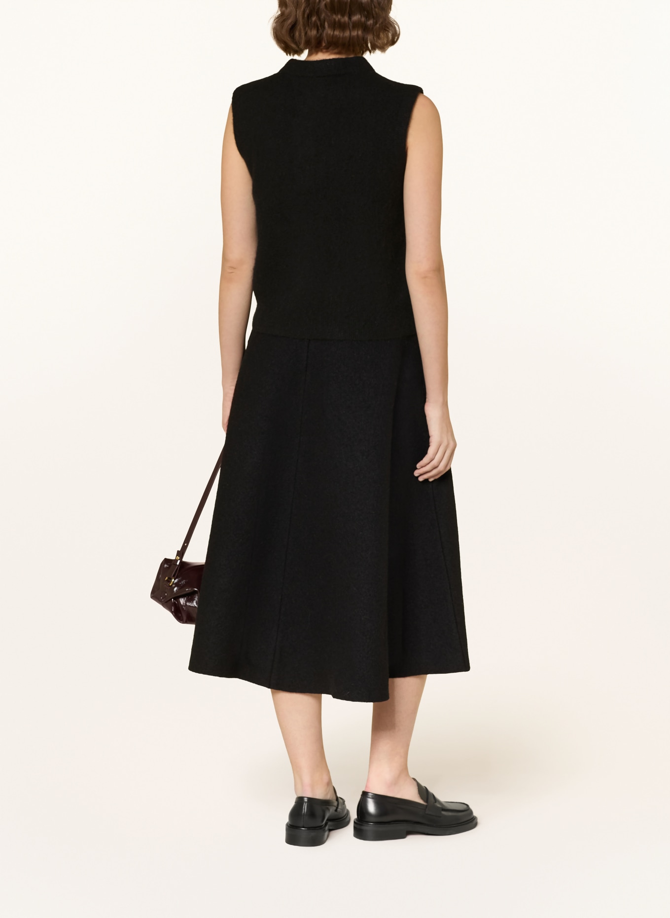 ARKET Pullunder mit Alpaka: SCHWARZ