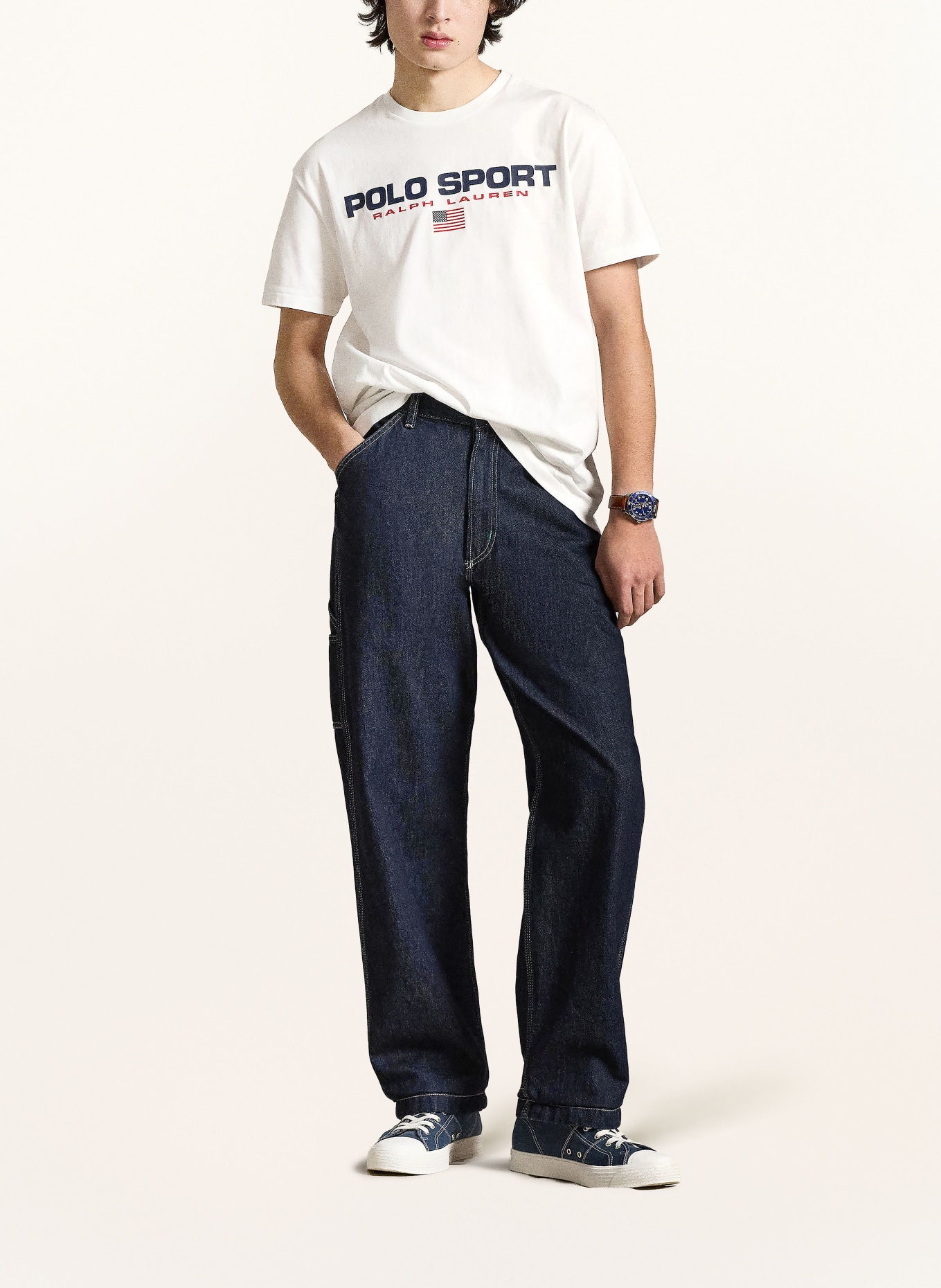 POLO SPORT T-Shirt: WEISS