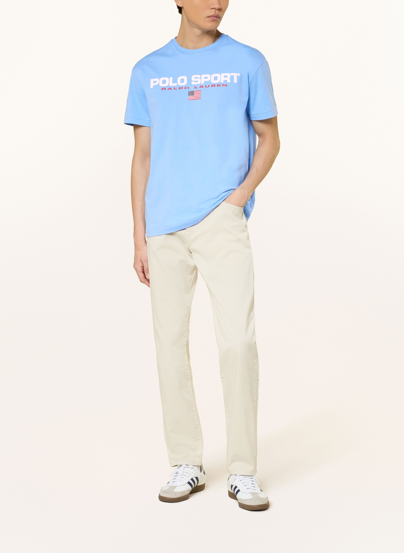 POLO SPORT T-shirt: BLEU CLAIR