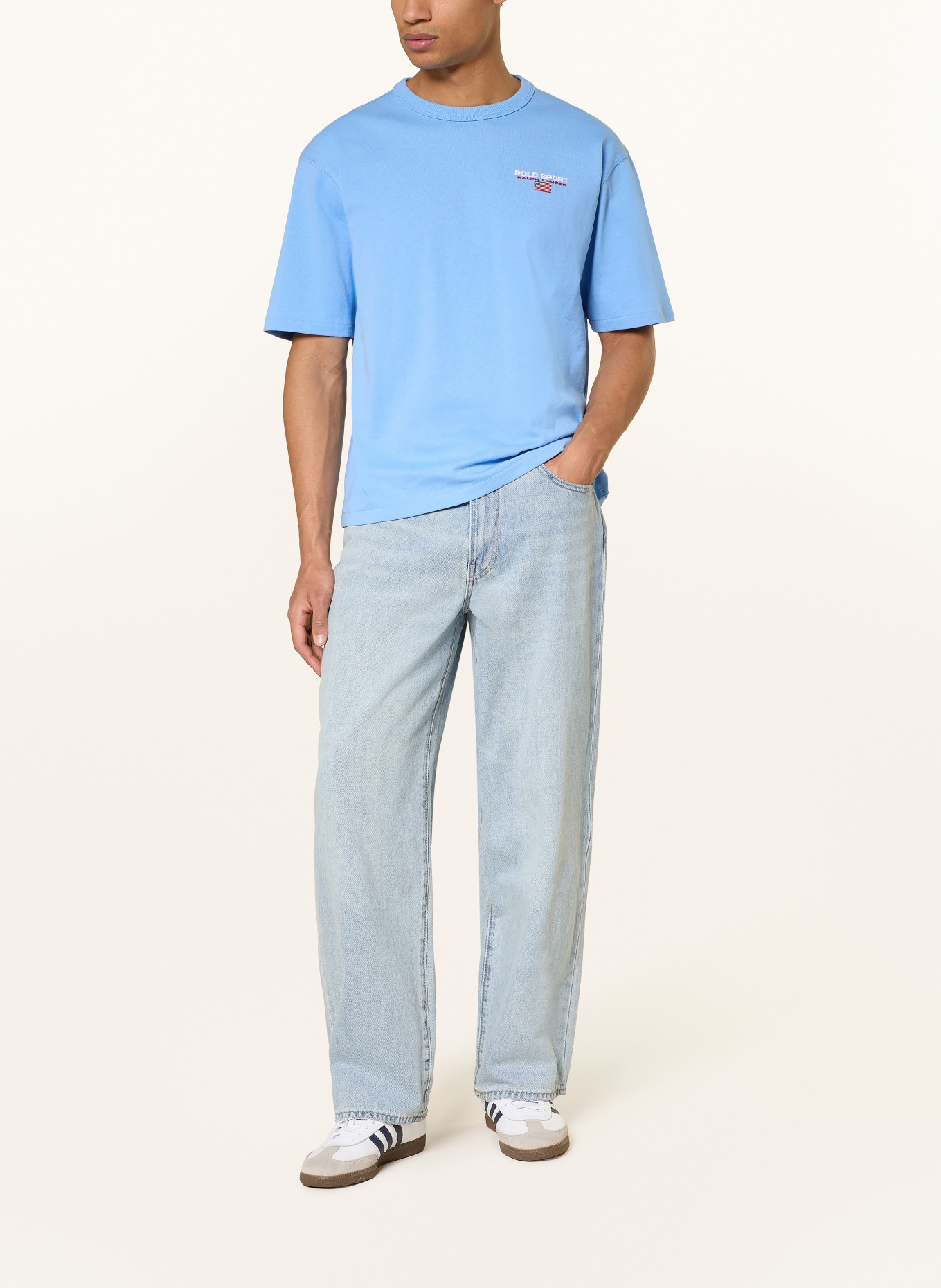 POLO SPORT T-shirt: LIGHT BLUE