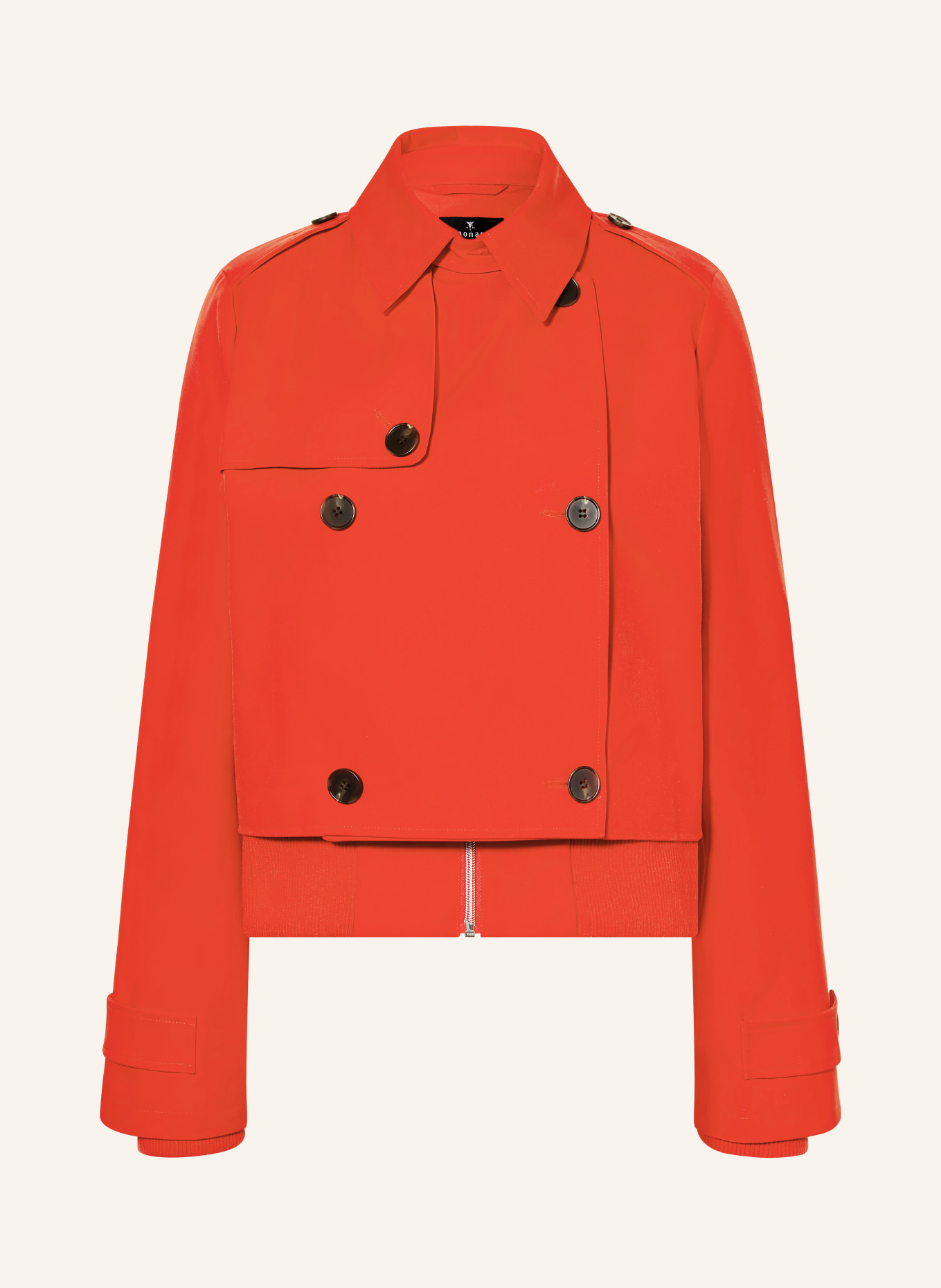 monari Trench-Jacke mit Blende: ROT