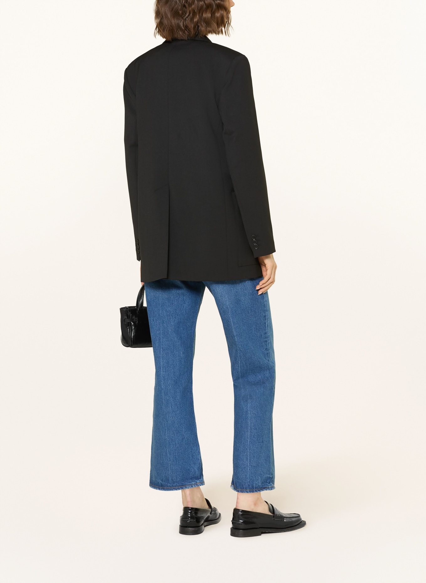 CITIZENS of HUMANITY Krátké džíny FAYE: AZRBL AZURE BLUE (MD/DK INDIGO)