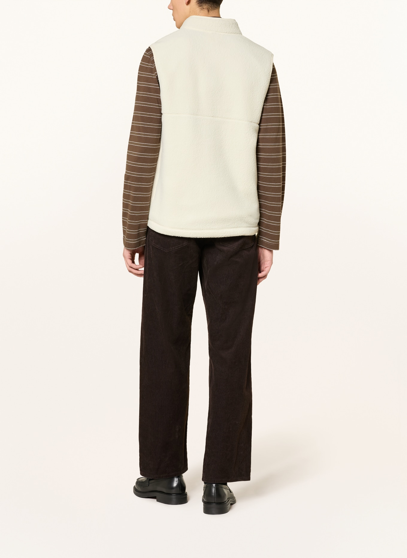 ARKET Fleeceweste: ECRU