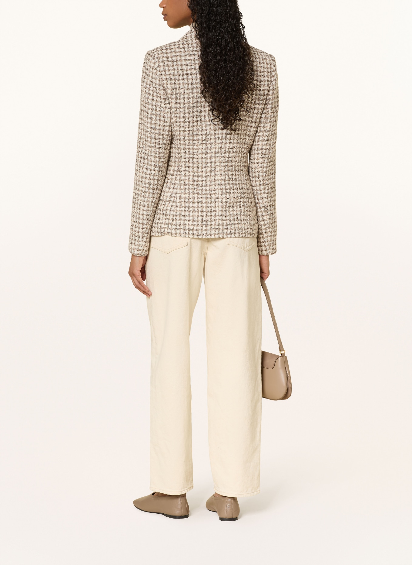 lilienfels Blazer: BRAUN / DUNKELBRAUN / CREME