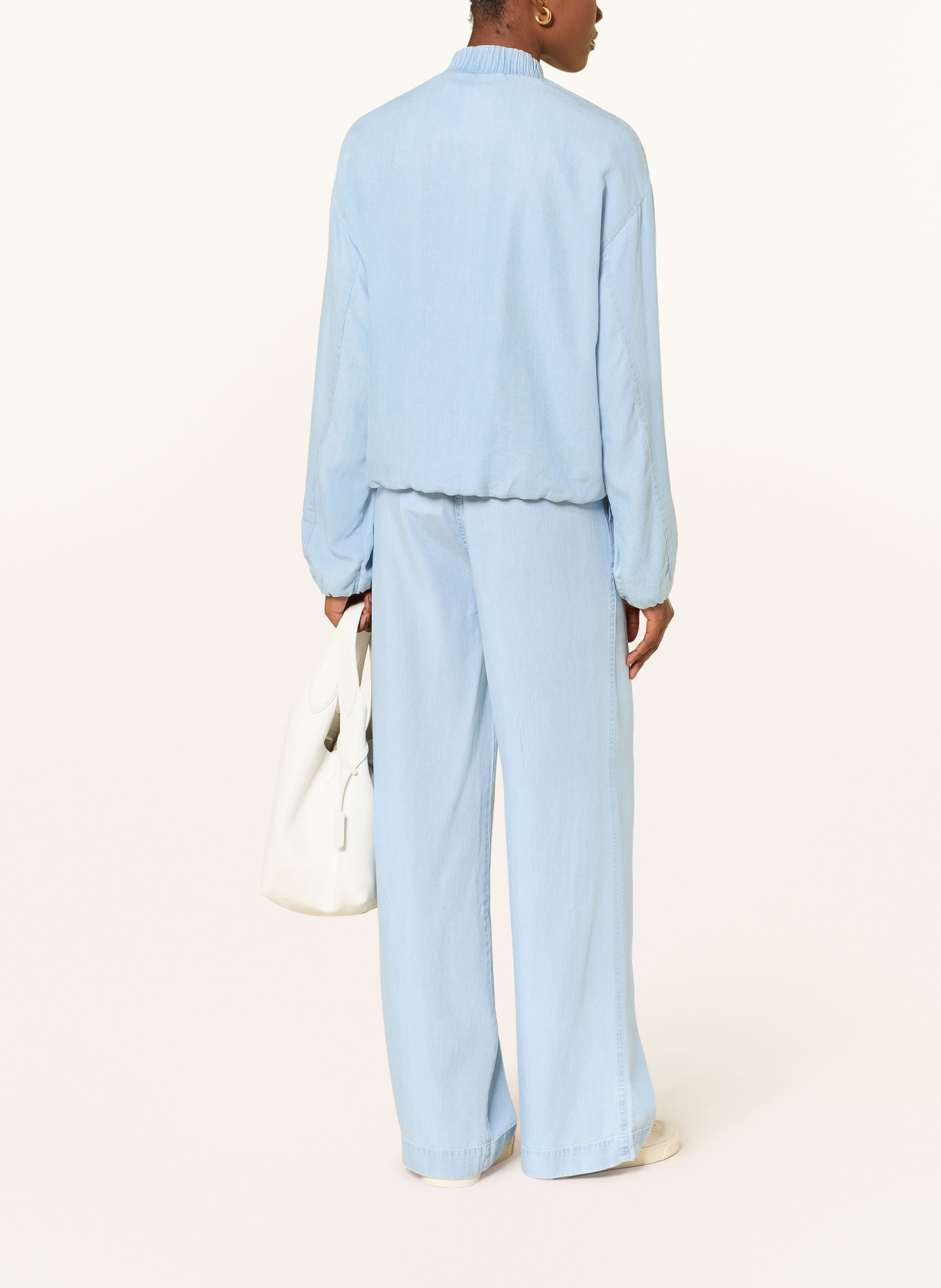 lilienfels Kalhoty Marlene v džínovém vzhledu: TMAVĚ MODRÁ