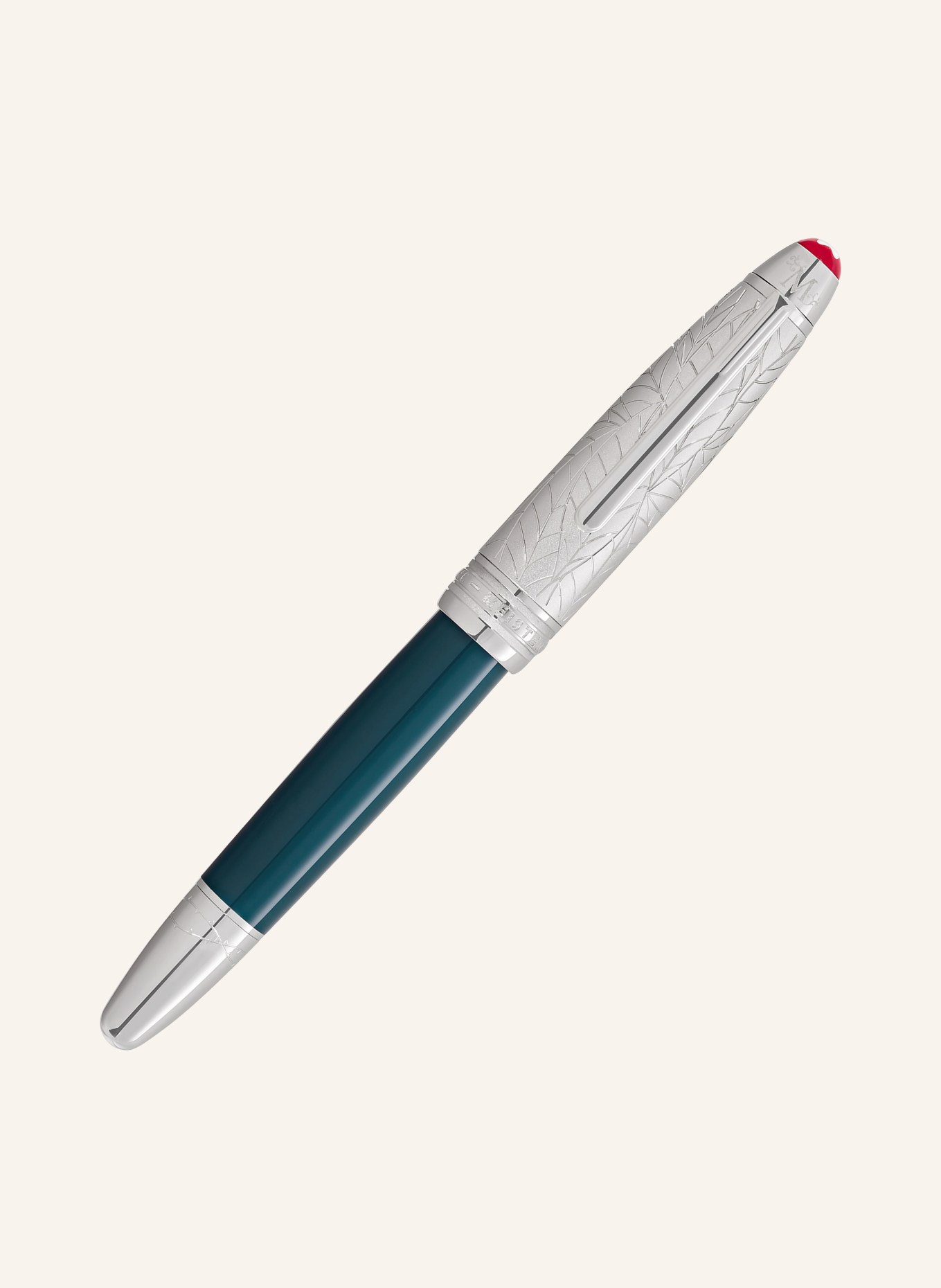 MONTBLANC Pióro kulkowe MEISTERSTÜCK ROMEO &amp; JULIET DOUÉ LEGRAND: PETROL / SREBRNY