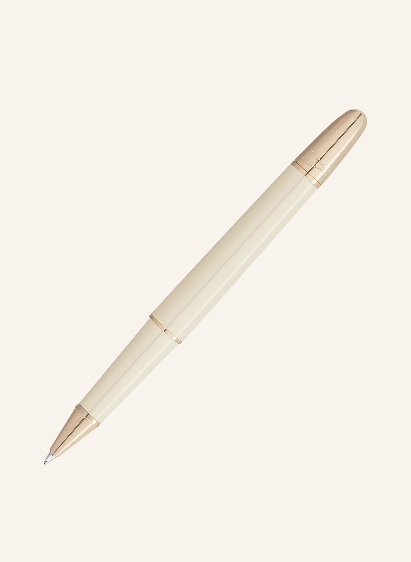 MONTBLANC Rollerball MEISTERSTÜCK ROMEO &amp; JULIET DOUÉ CLASSIQUE: CREAM / GOLD