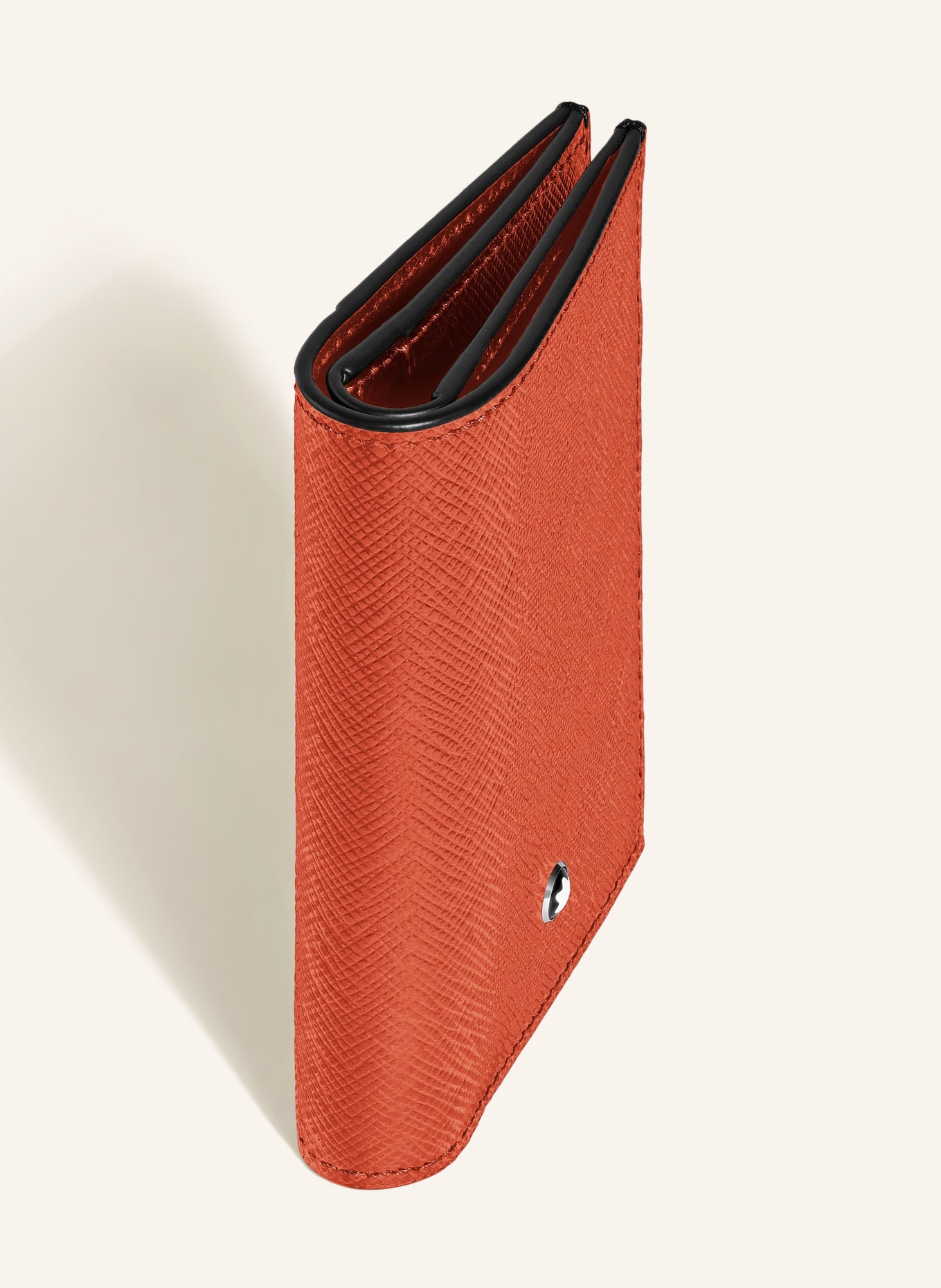 MONTBLANC Portfel Saffiano SARTORIAL: CZERWONY