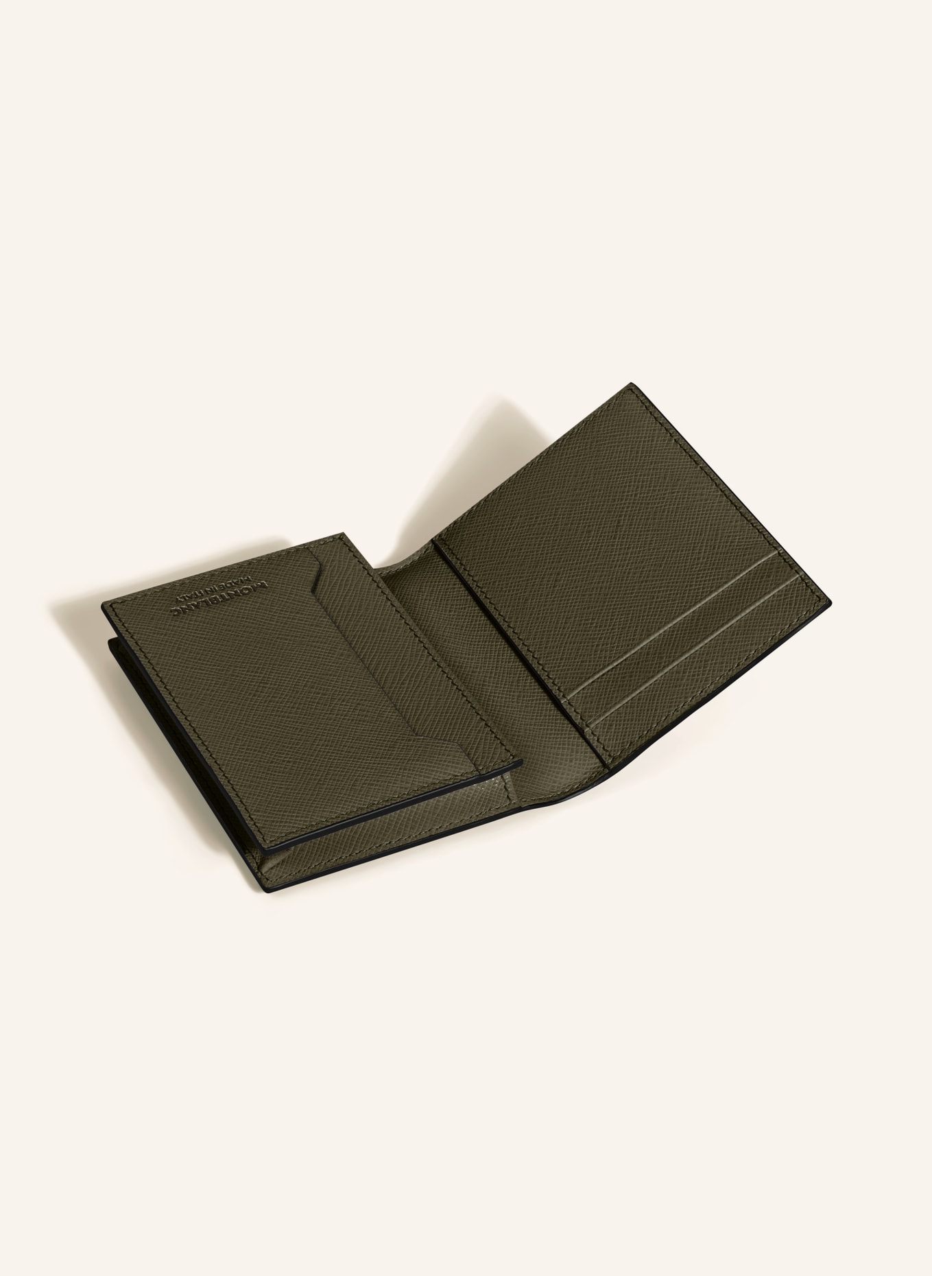 MONTBLANC Sartorial Saffiano Card Holder: OLIVE
