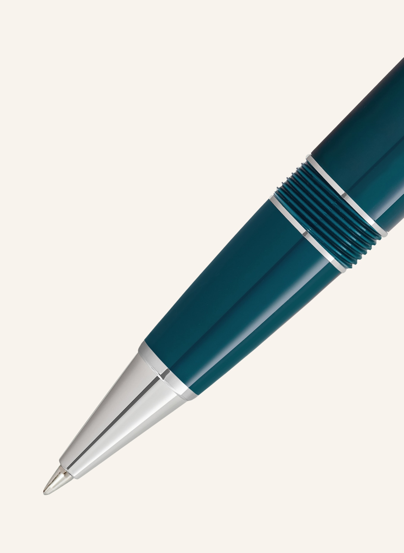 MONTBLANC Rollerball MEISTERSTÜCK ROMEO & JULIET LEGRAND: PETROL / ZILVER