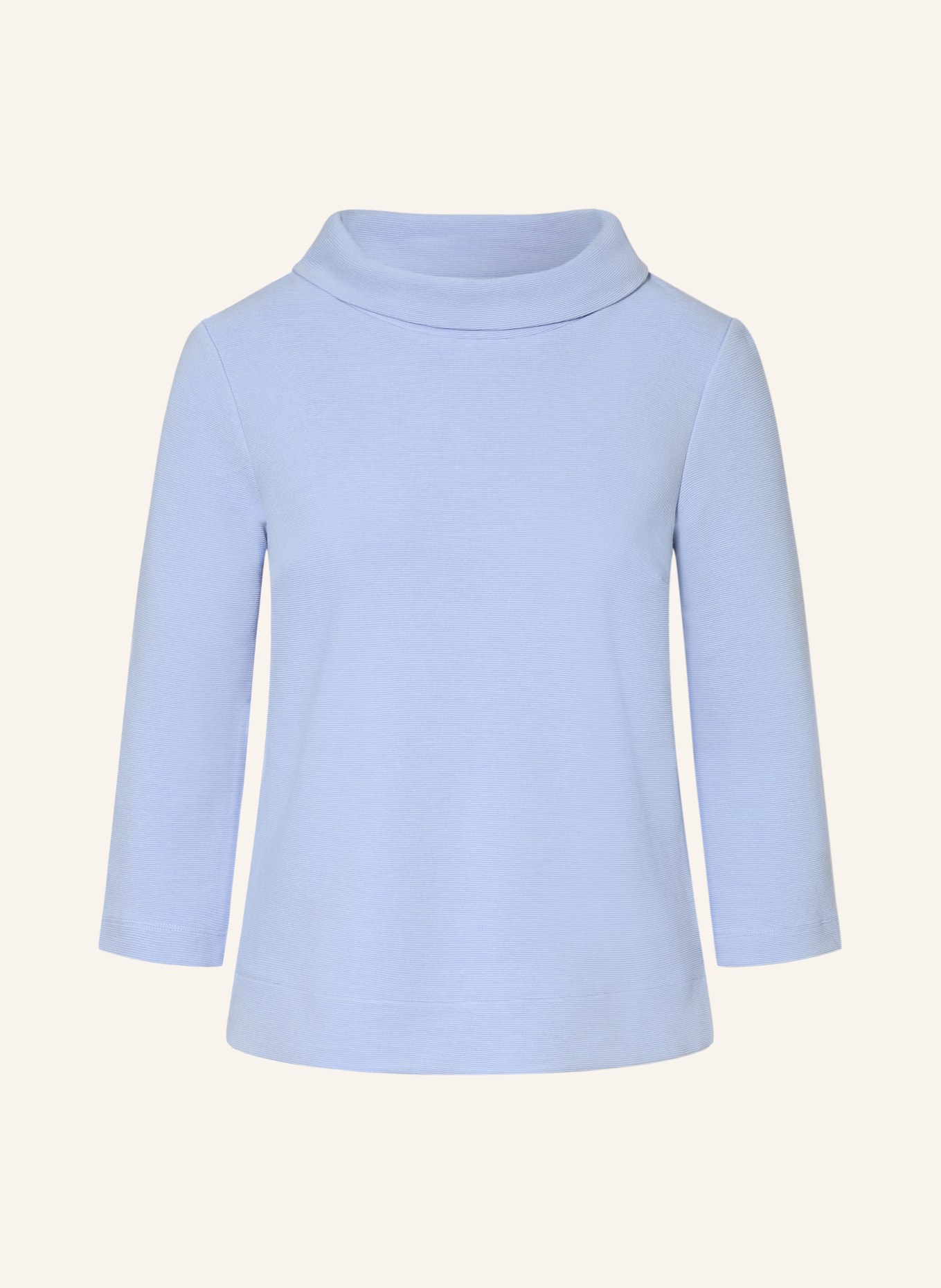 HOBBS Rollkragenshirt BETSY mit 3/4-Arm: HELLBLAU