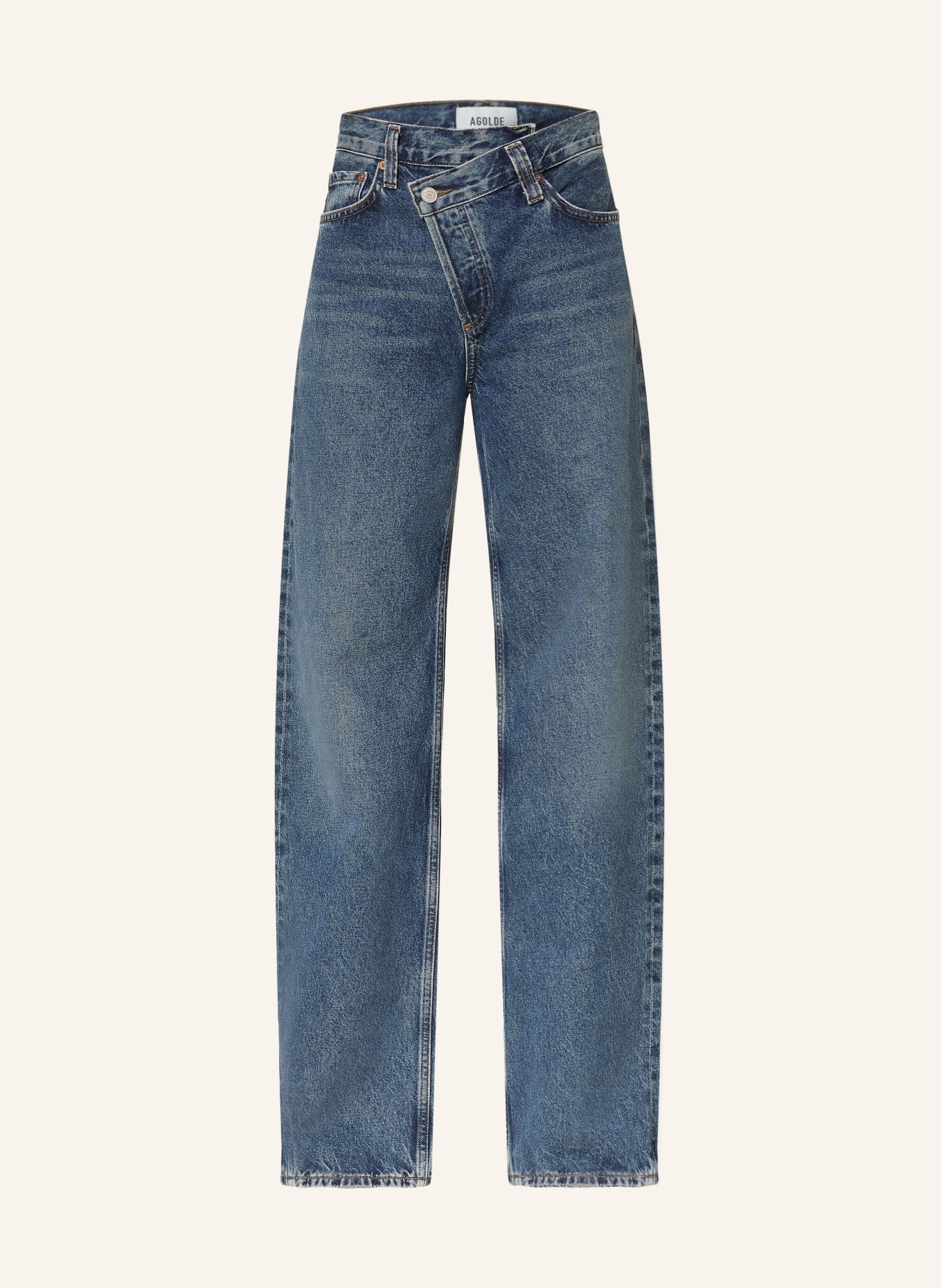 AGOLDE Straight Jeans: fmr form (wsh dk ind)