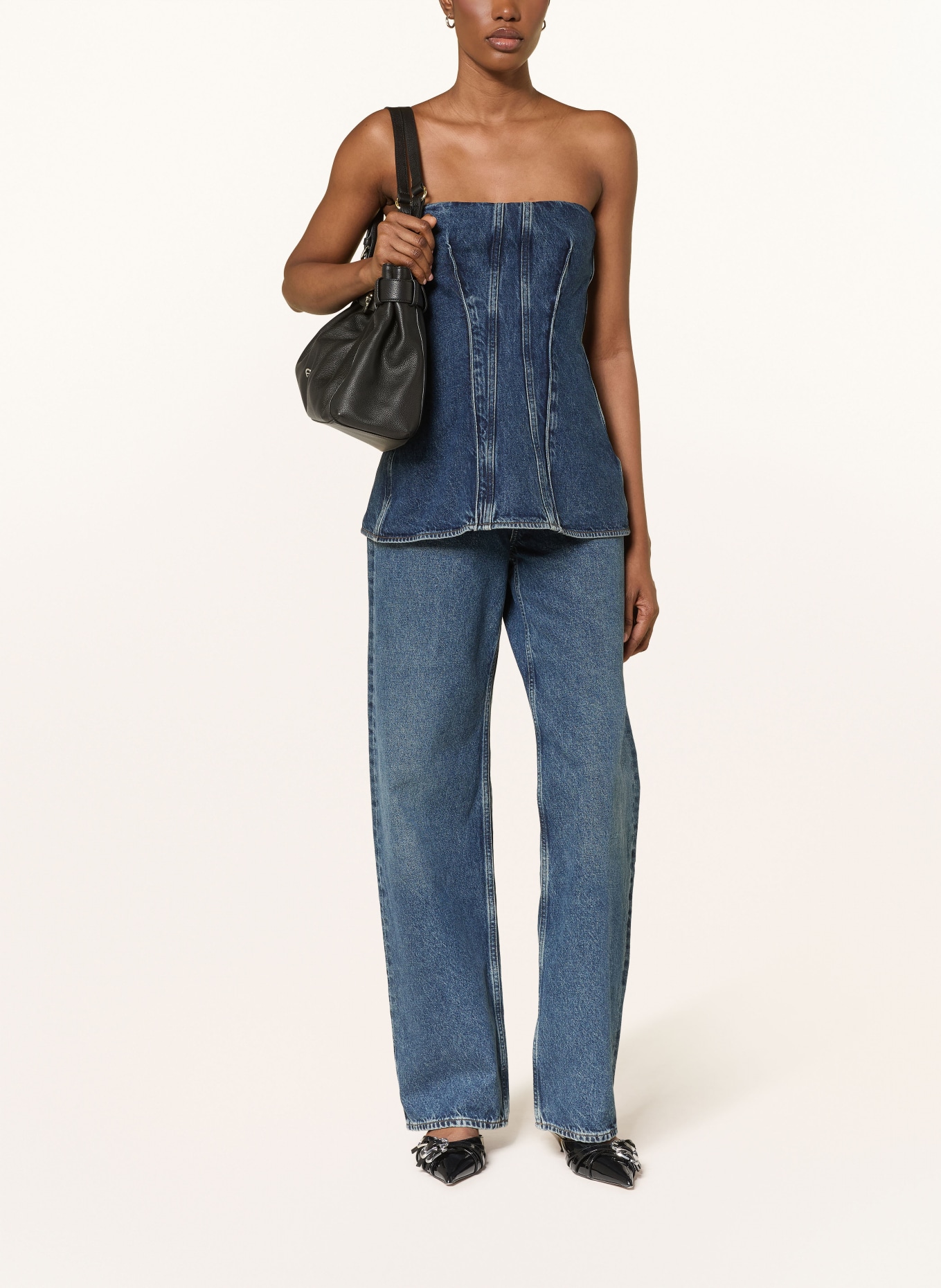 AGOLDE Straight Jeans: fmr form (wsh dk ind)