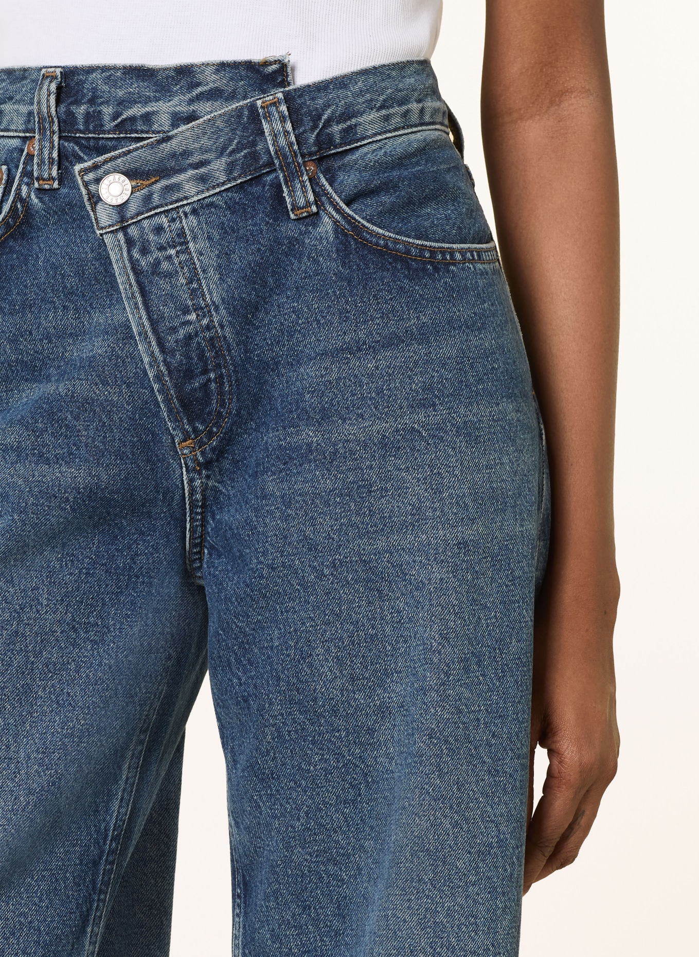 AGOLDE Straight Jeans: fmr form (wsh dk ind)