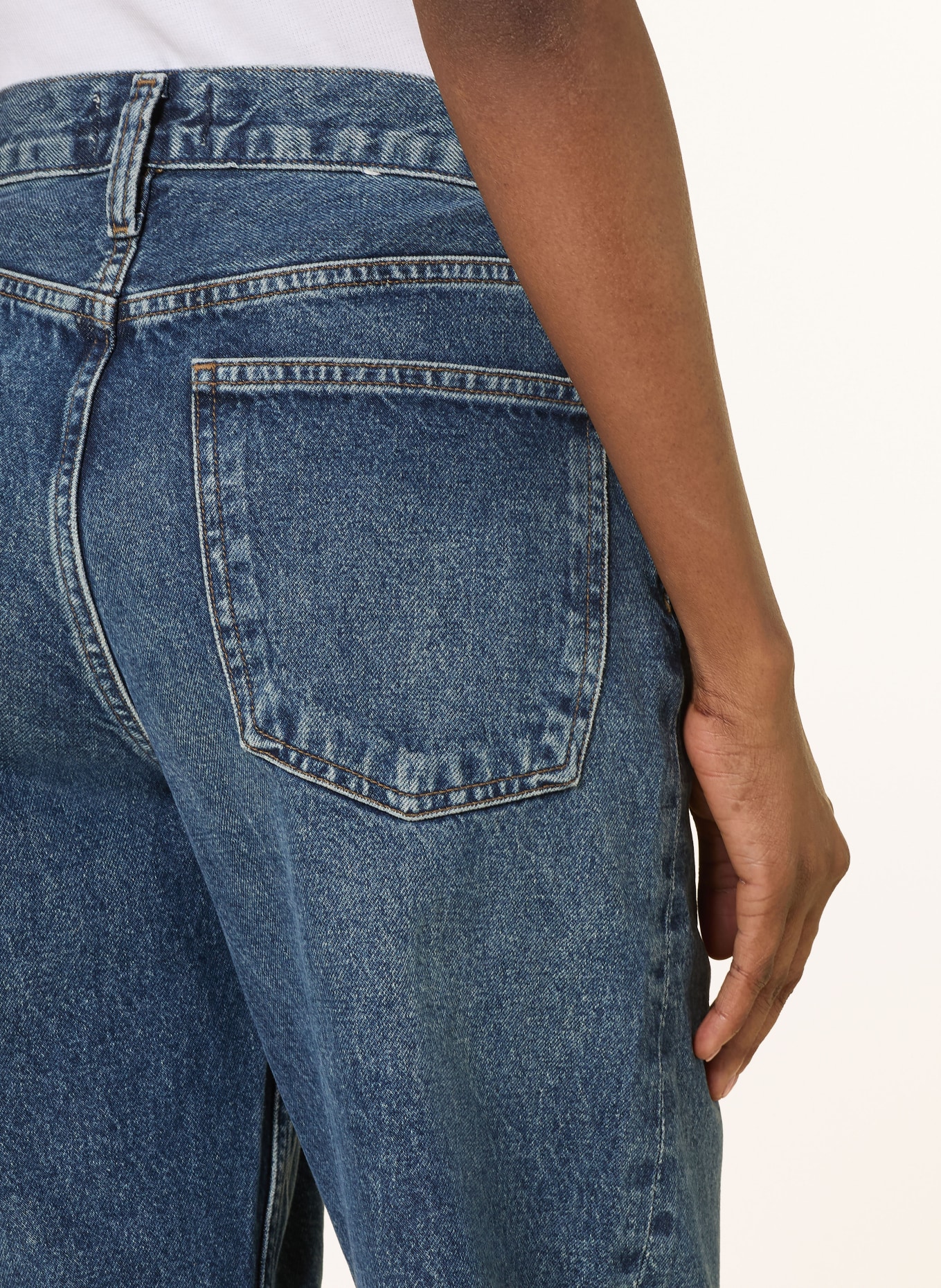 AGOLDE Straight Jeans: fmr form (wsh dk ind)